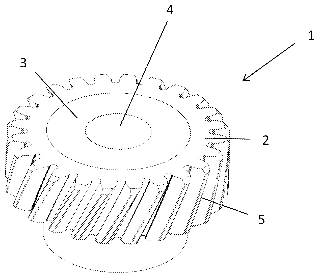 Patent US12365029 Figure 1 – Acoustical dampening powder metal parts
