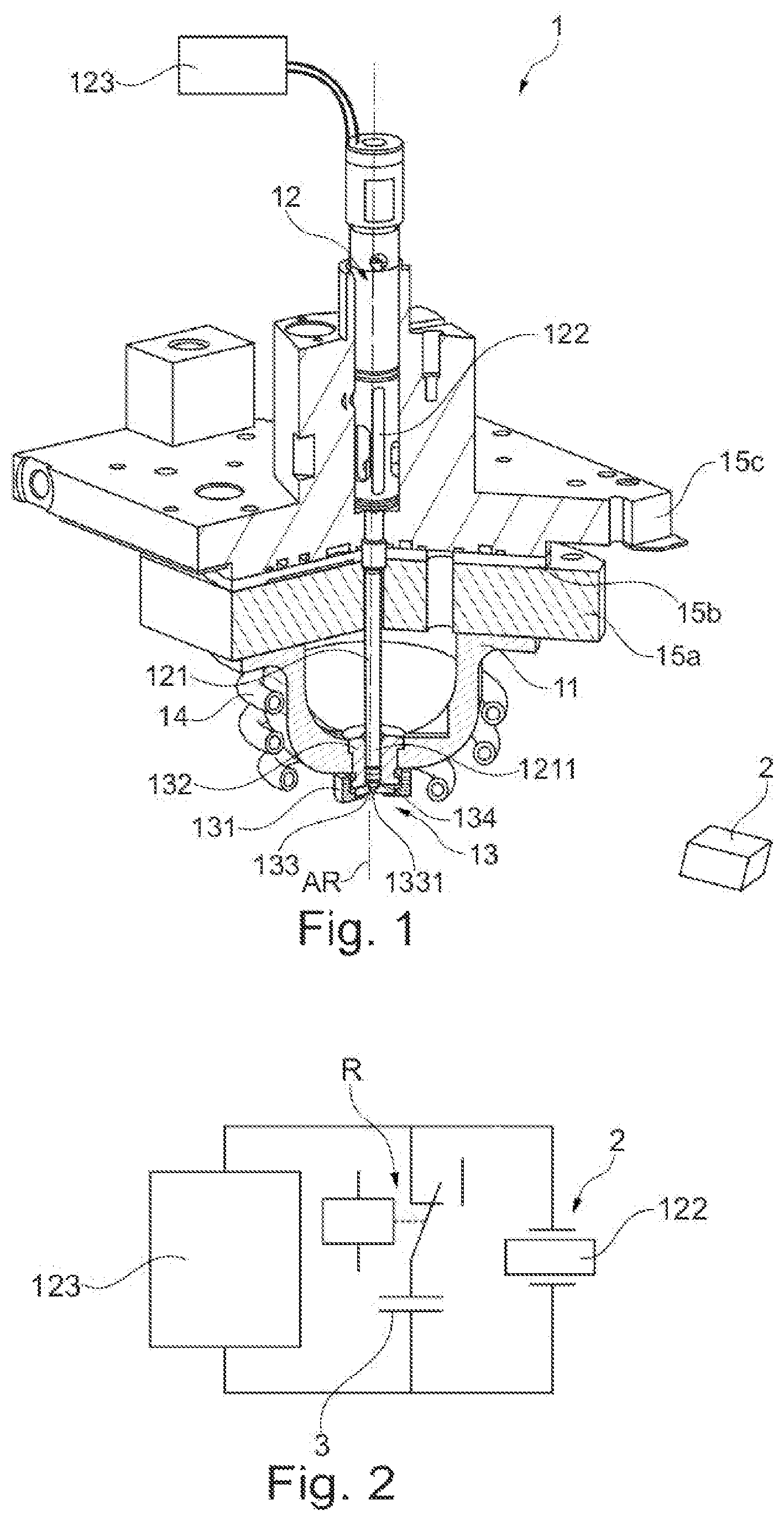 Patent US12365034 Figure 1 – Print head and method for starting up a print head