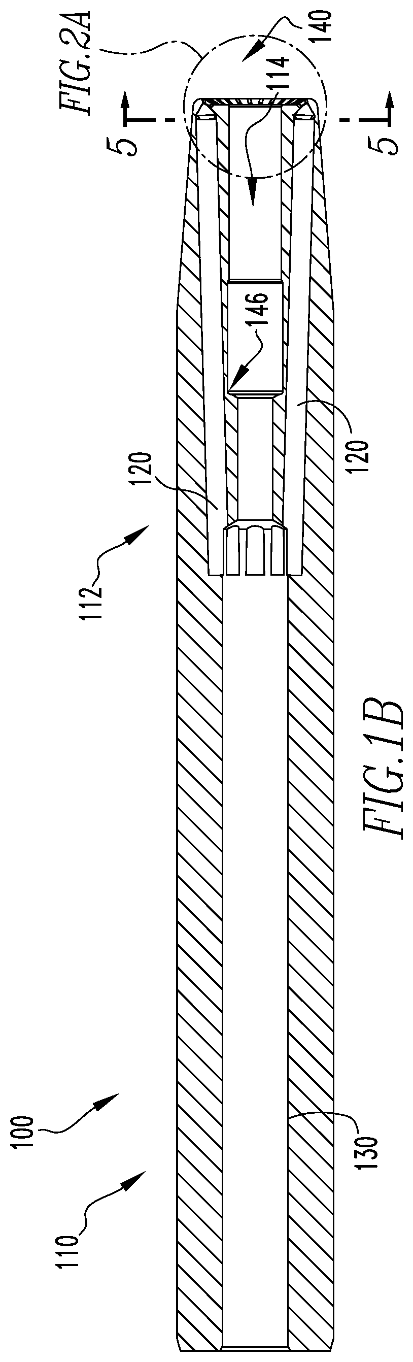 Patent US12365035 Figure 2 – Tool holders with fluid directing passages