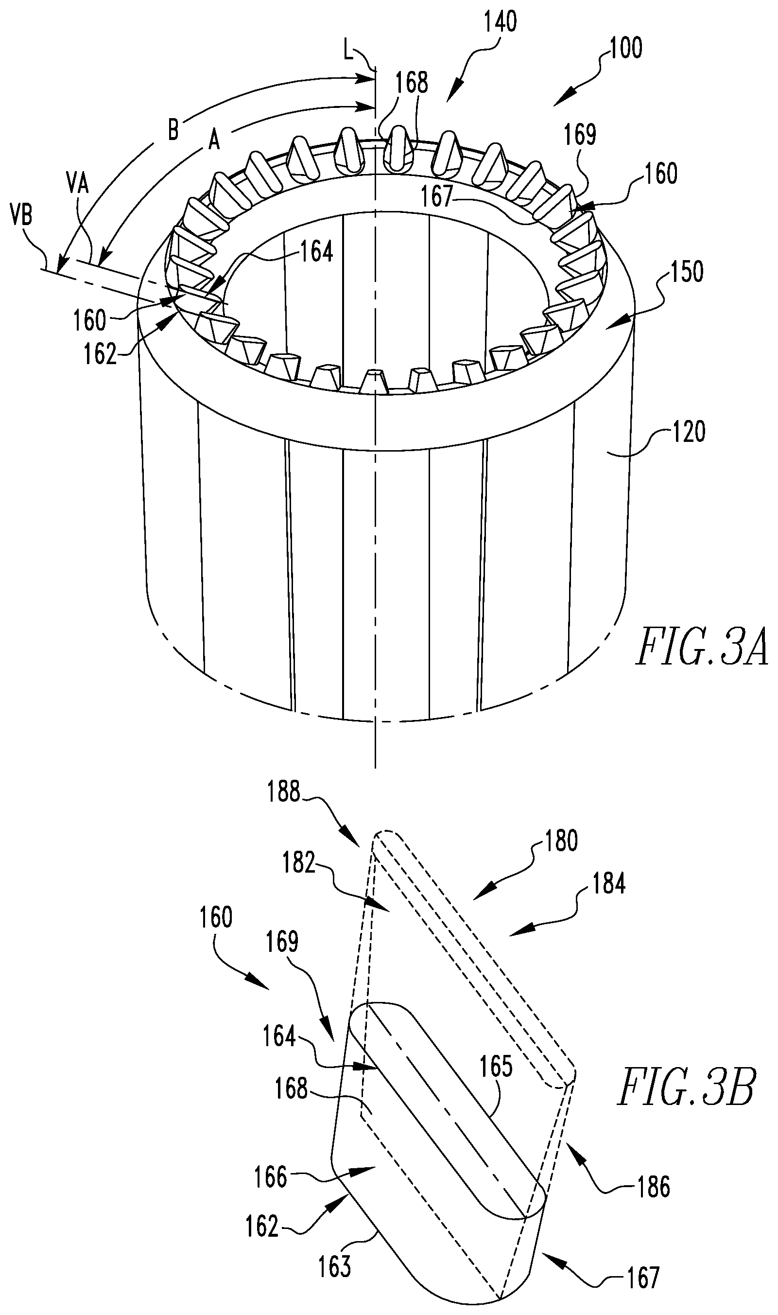 Patent US12365035 Figure 5 – Tool holders with fluid directing passages