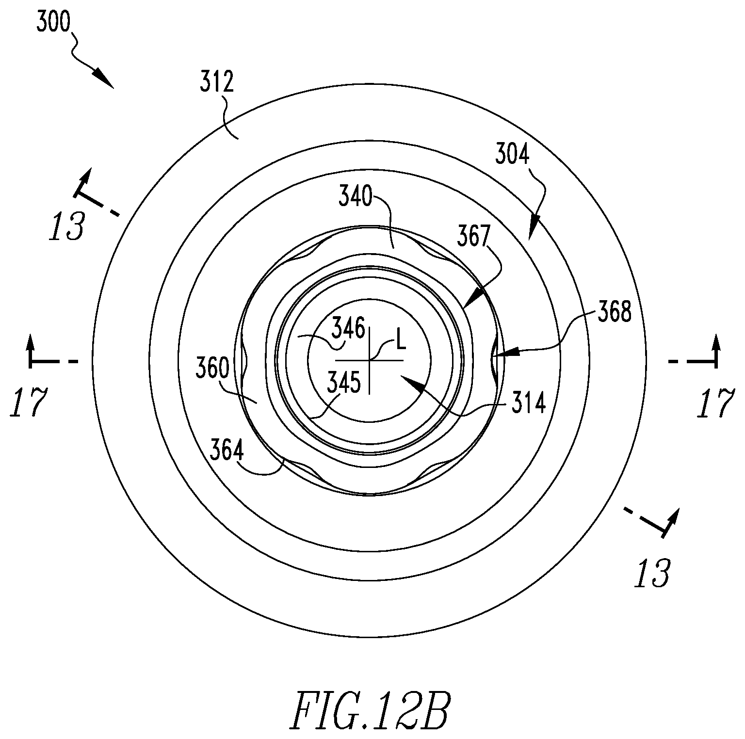 Patent US12365035 Figure 17 – Tool holders with fluid directing passages