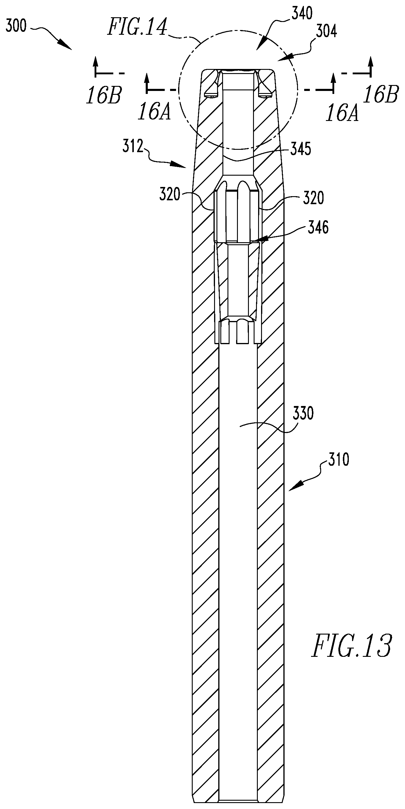 Patent US12365035 Figure 18 – Tool holders with fluid directing passages