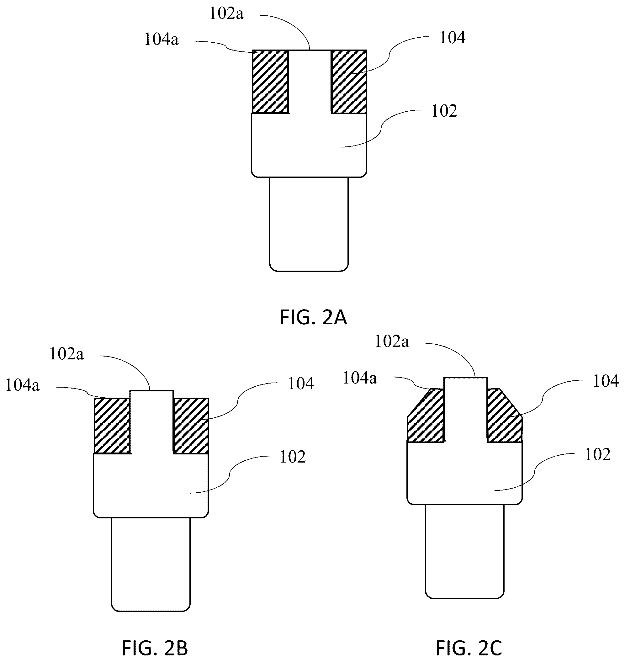 Patent US12365045 Figure 2 – Electrodes for resistance welding and method of use thereof