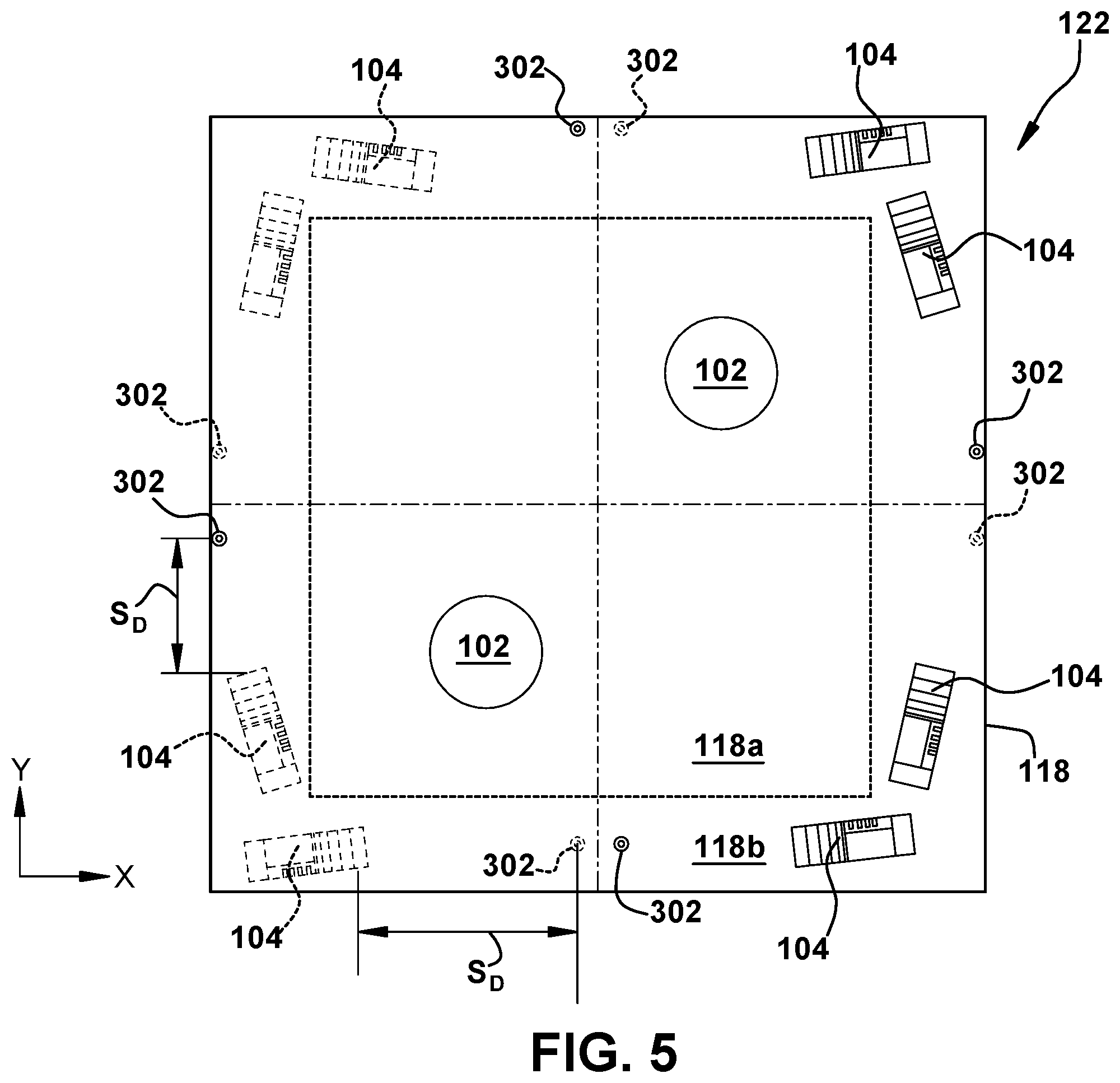 Patent US12365047 Figure 5 – Aligning of melting beam source in additive manufacturing system