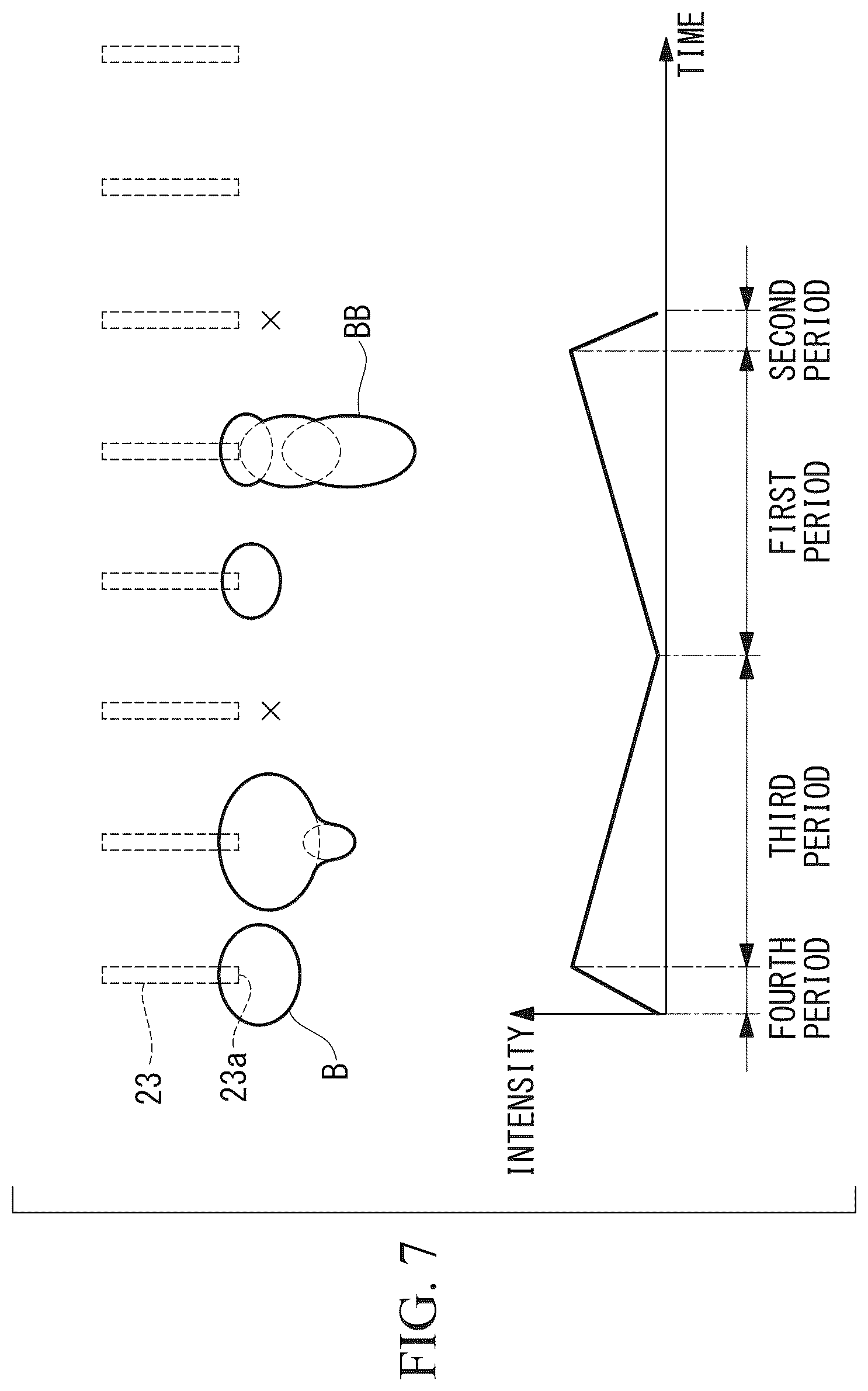 Patent US12365048 Figure 6 – Output adjustment device for lithotripsy apparatus, suction force generation method, and attracting method