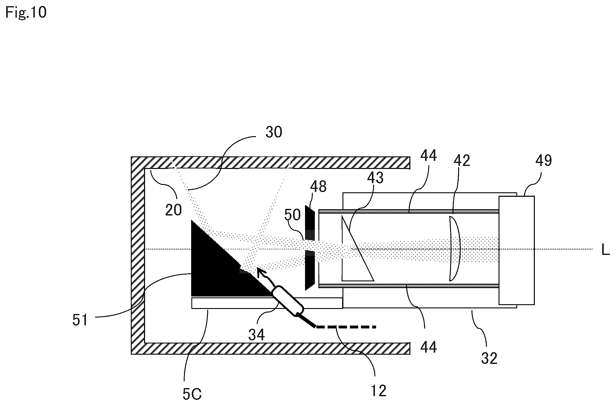 Patent US12365050 Figure 8 – Laser irradiation device, laser irradiation system, and method for removing coating or adhering matter