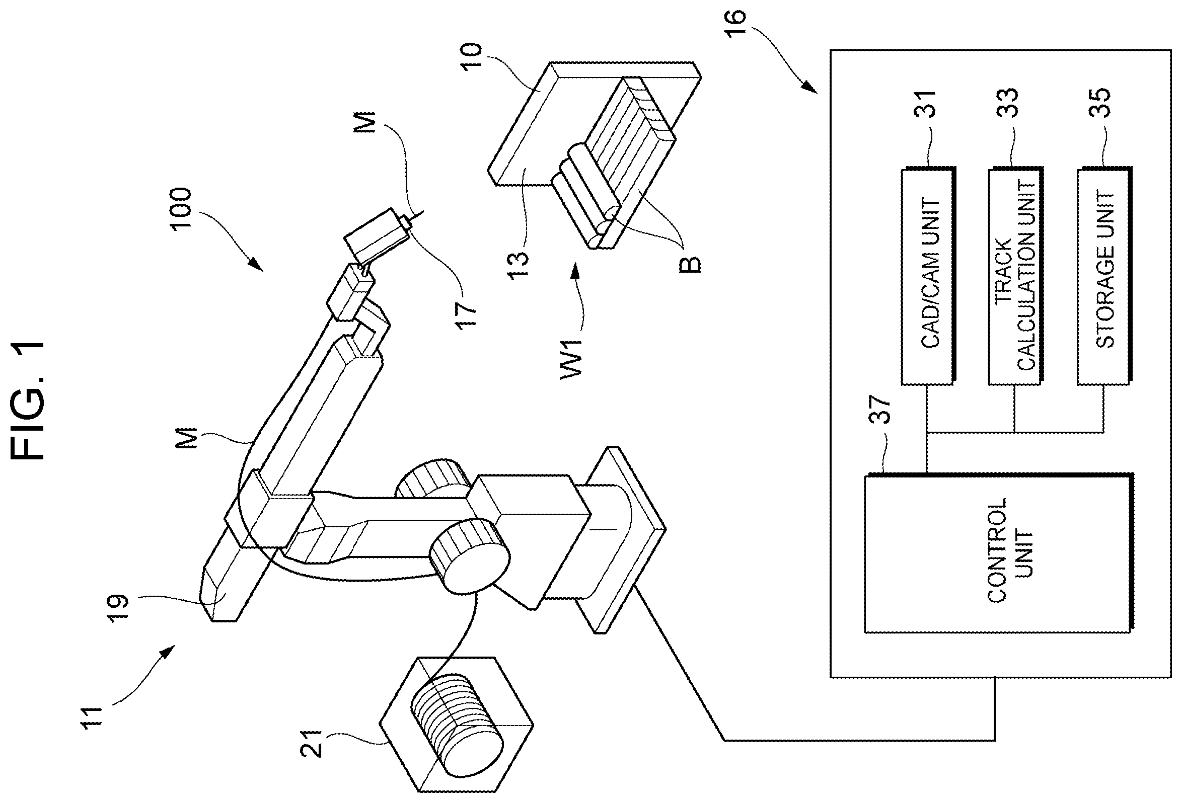 Patent US12365056 — Manufacturing method for additive manufactured article and additive manufactured article — Figure 1