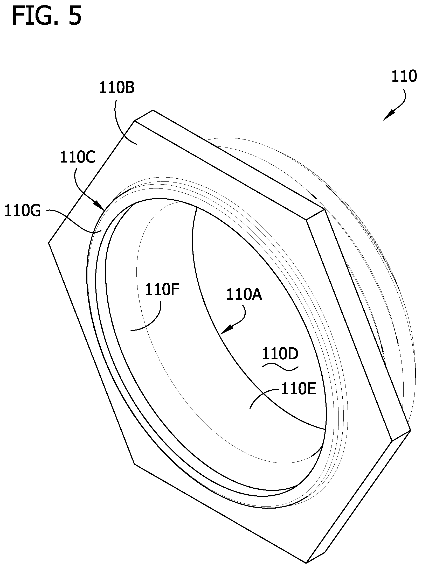 Patent US12365062 Figure 5 – Metering valve for abrasive media
