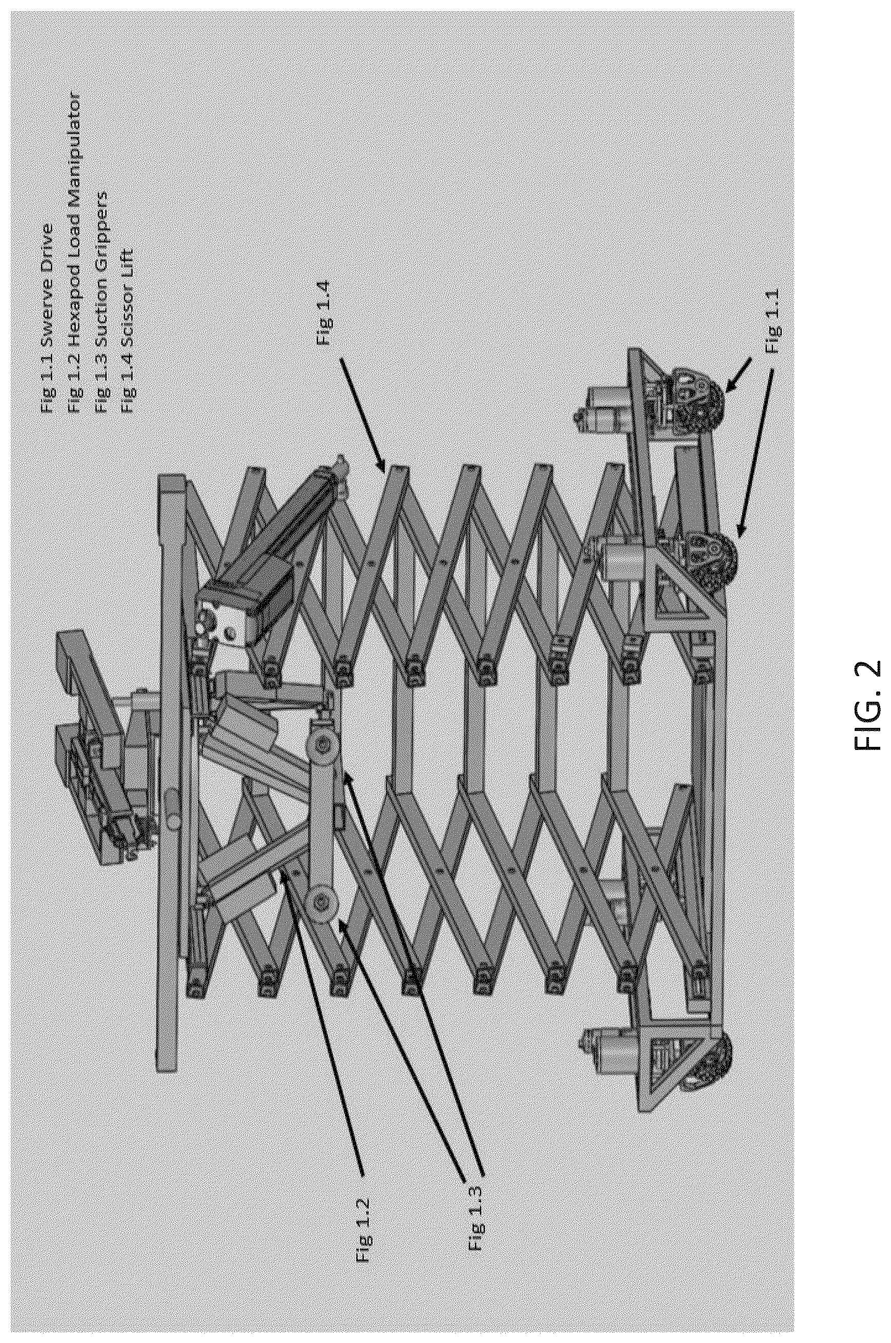 Patent US12365064 Figure 2 – Screw gun apparatus for semi-automated sheetrock system