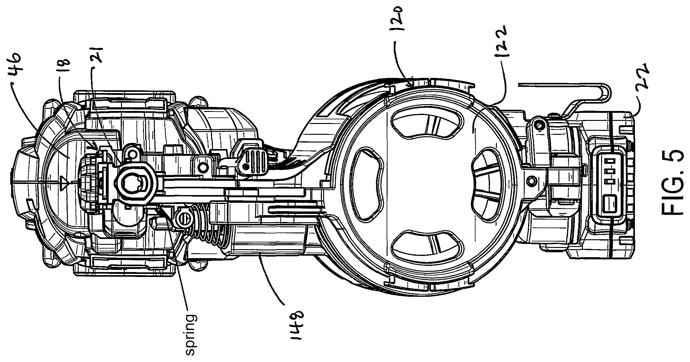 Patent US12365069 Figure 5 – Power tool
