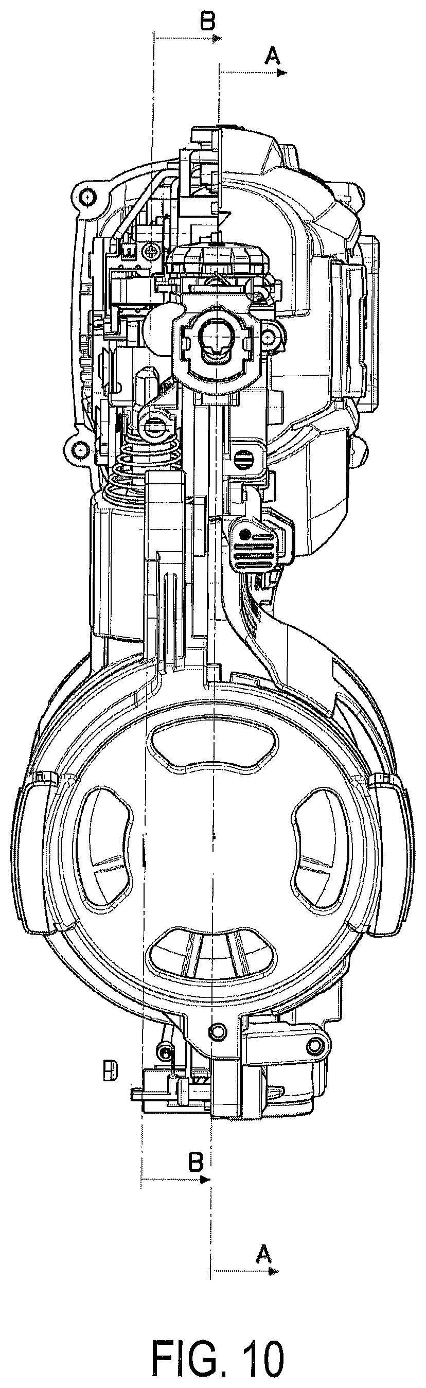 Patent US12365069 Figure 10 – Power tool