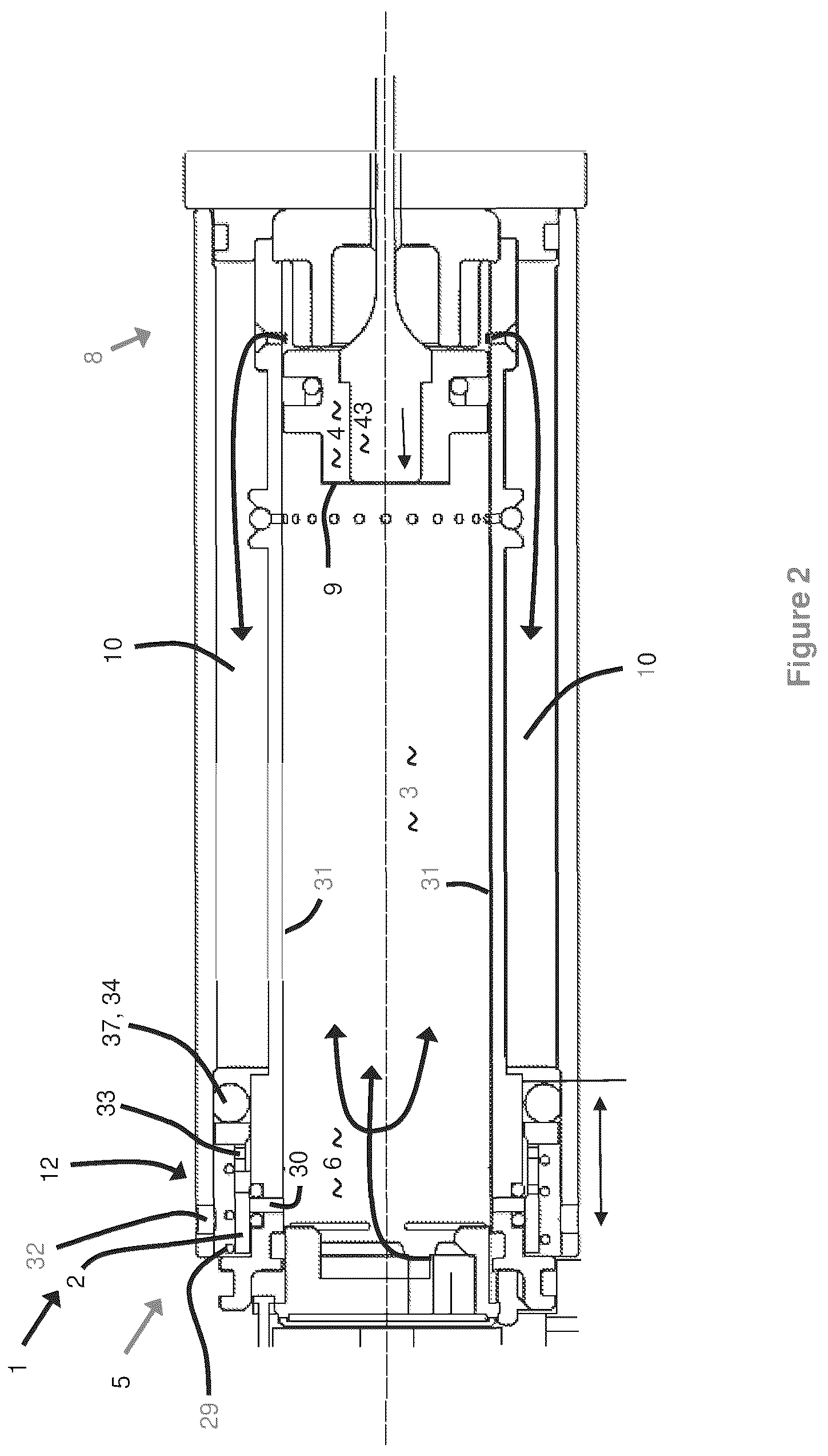 Patent US12365070 Figure 2 – Exhaust valves for pressurised fluid operated devices