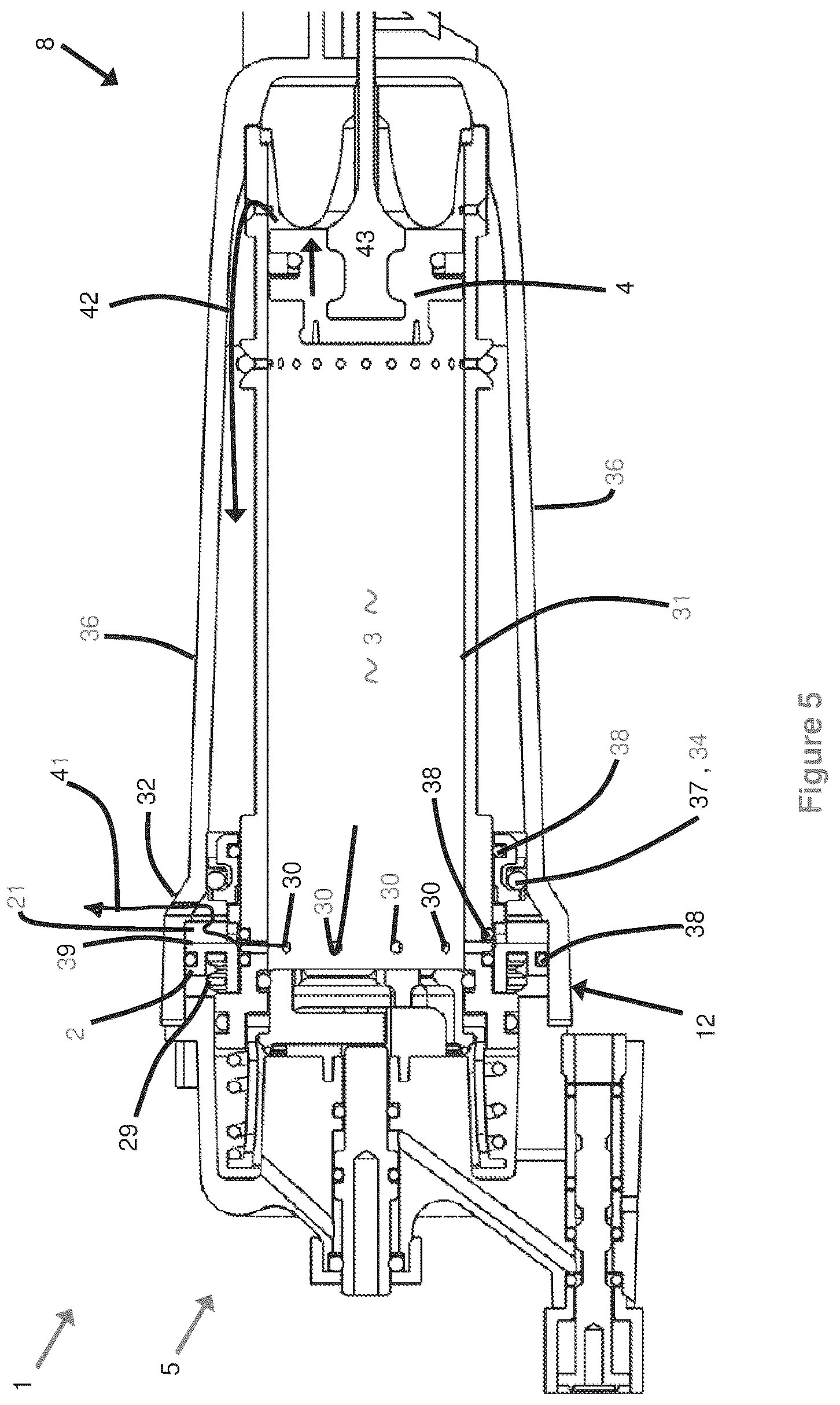 Patent US12365070 Figure 5 – Exhaust valves for pressurised fluid operated devices