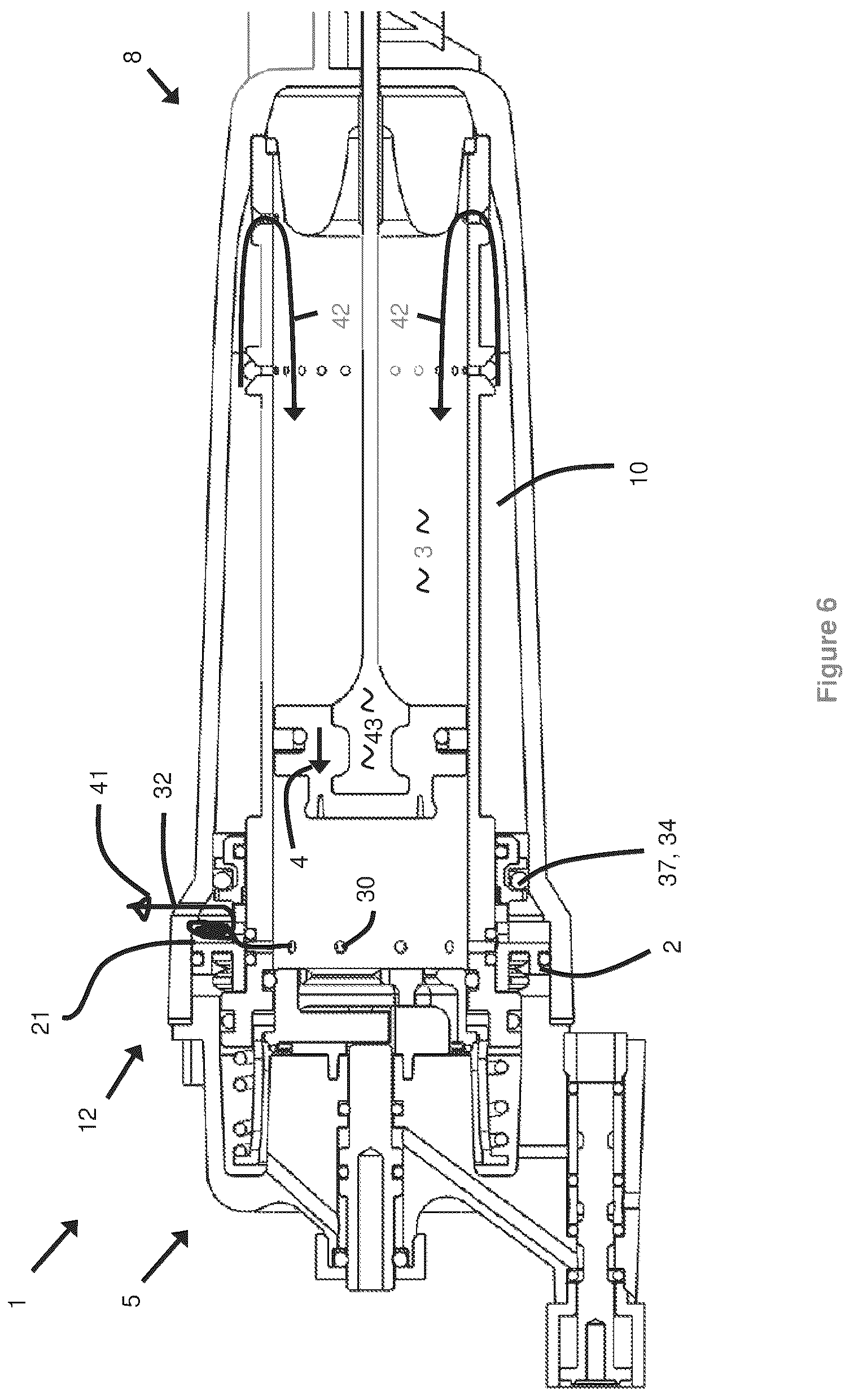 Patent US12365070 Figure 6 – Exhaust valves for pressurised fluid operated devices