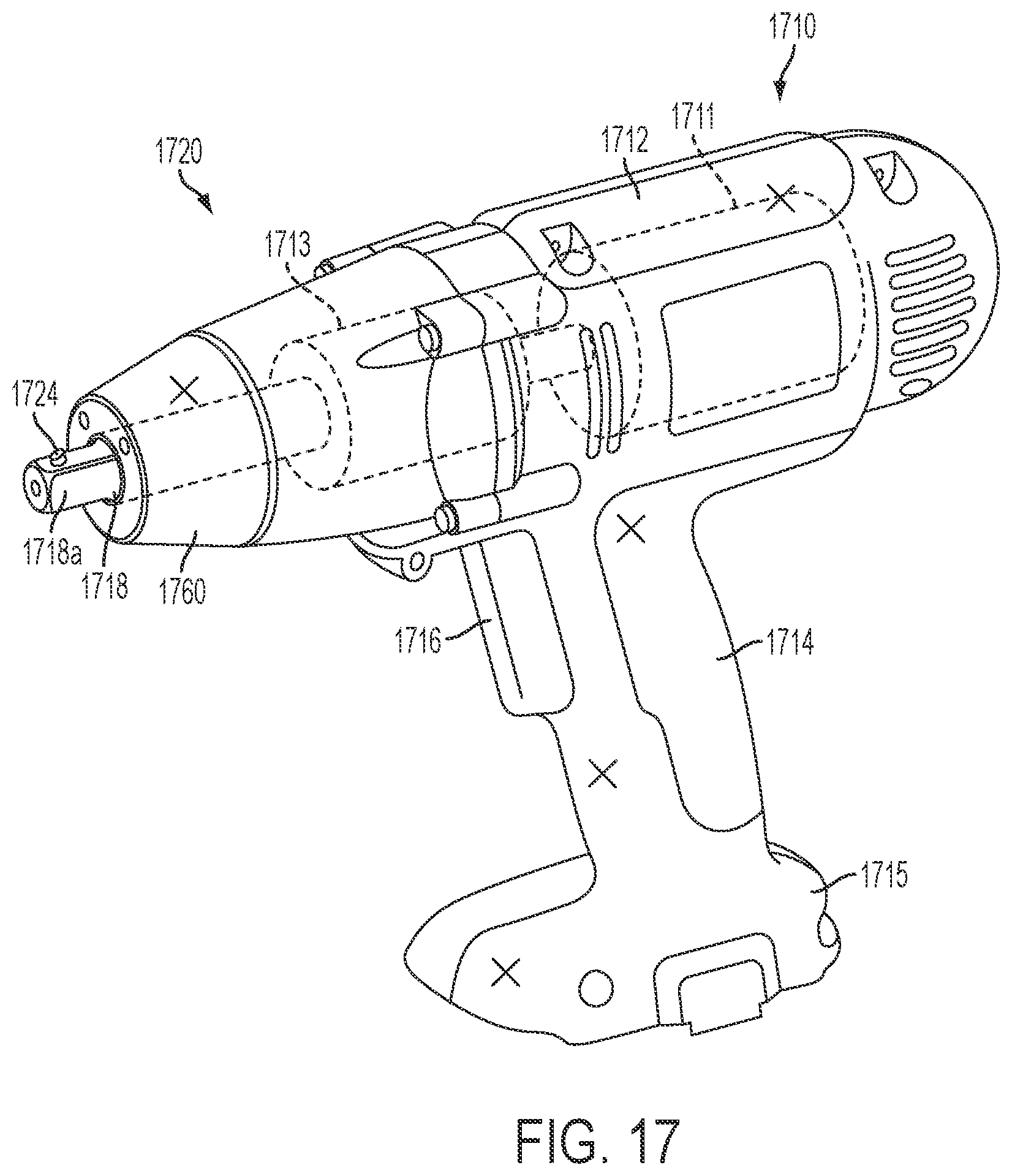 Patent US12365076 Figure 18 – Electromagnetic actuator for power tool