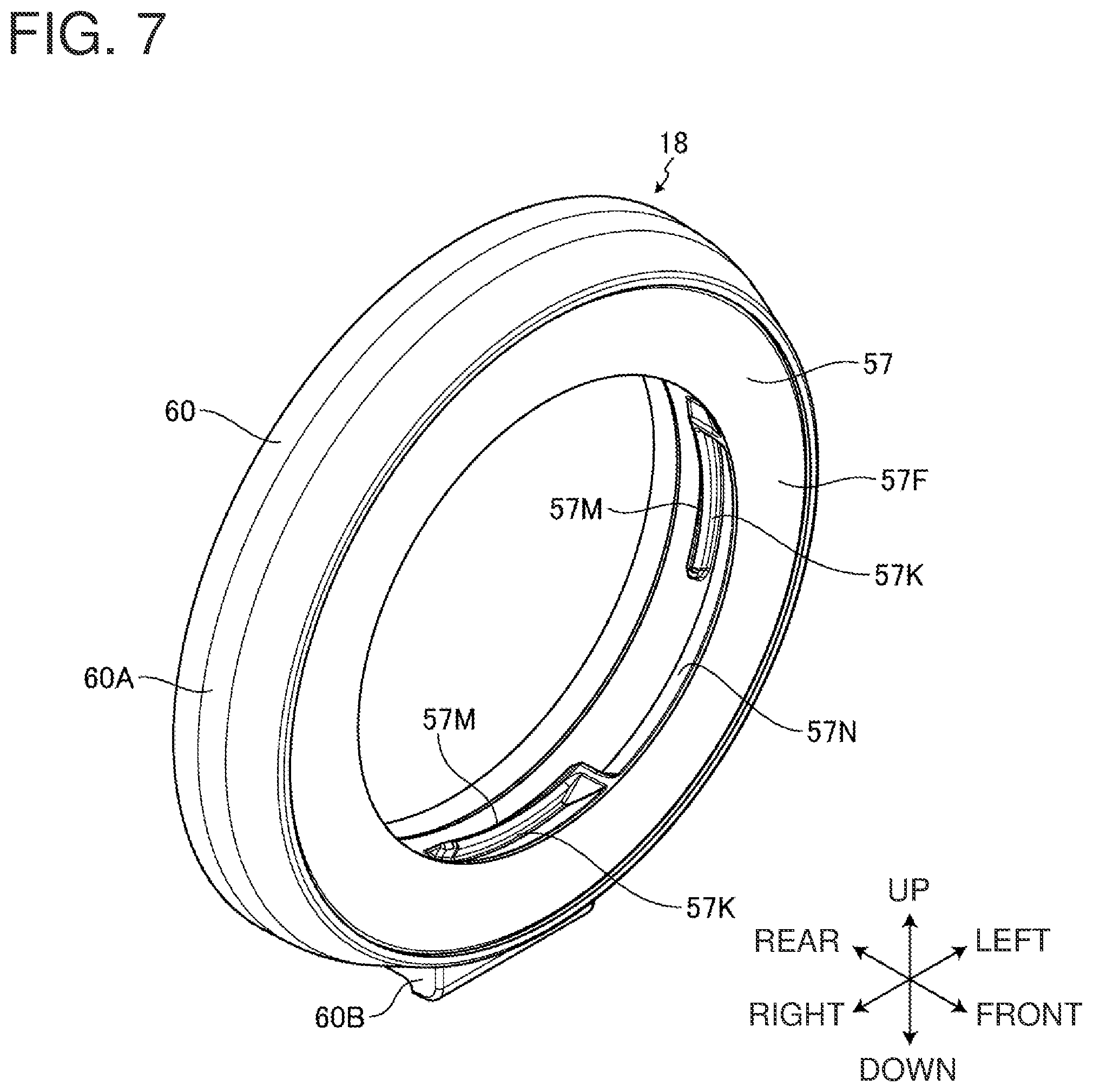 Patent US12365080 Figure 7 – Electric work machine