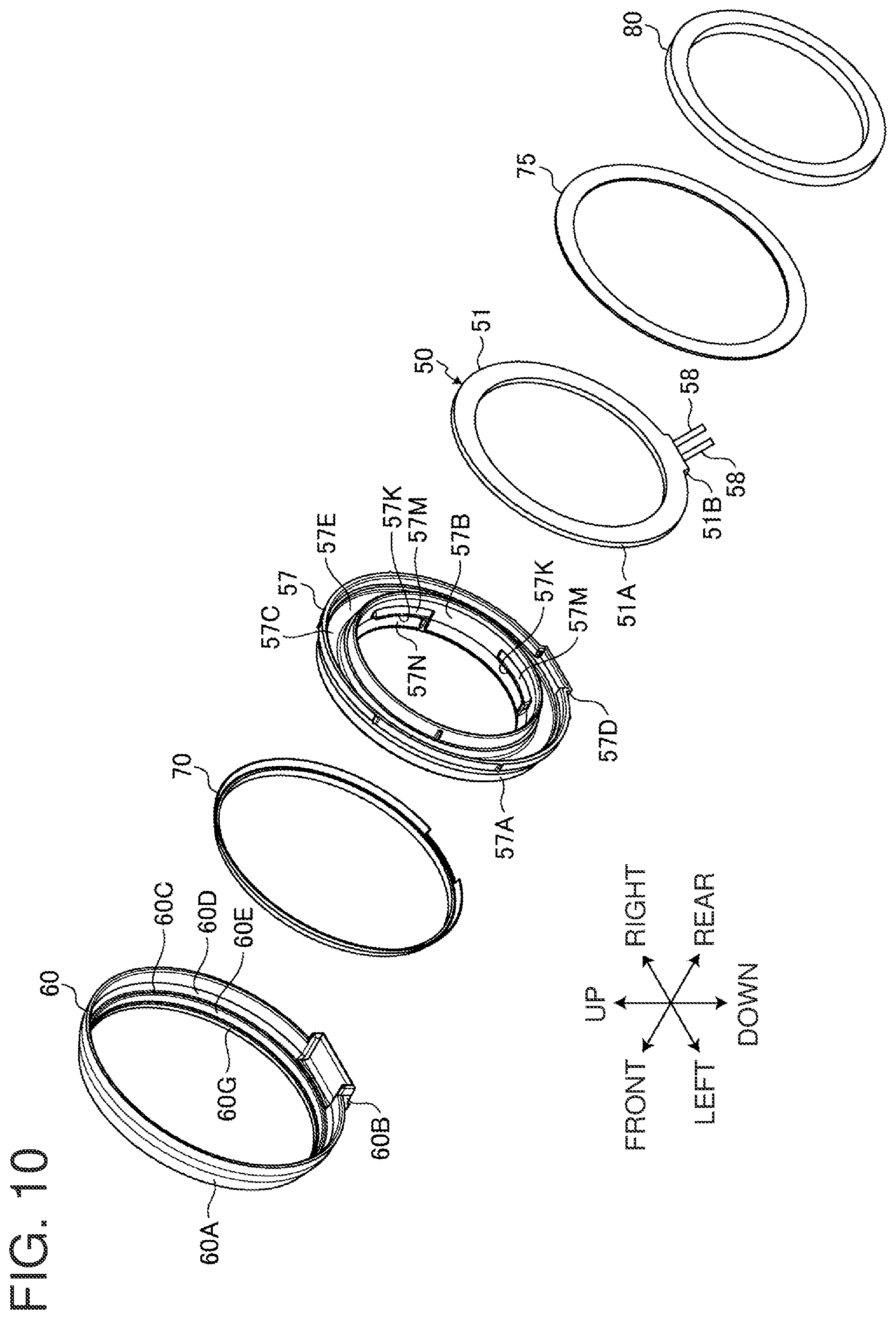 Patent US12365080 Figure 10 – Electric work machine