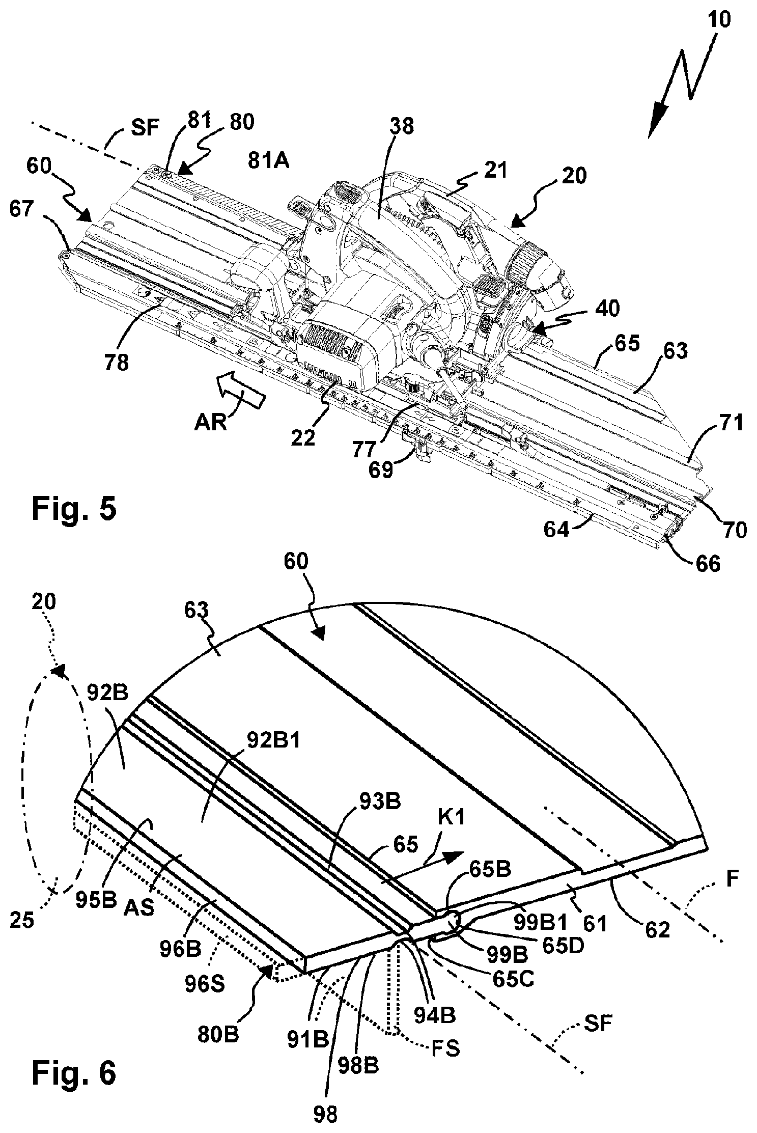 Patent US12365081 Figure 3 – Guide rail for guiding a hand-held power tool