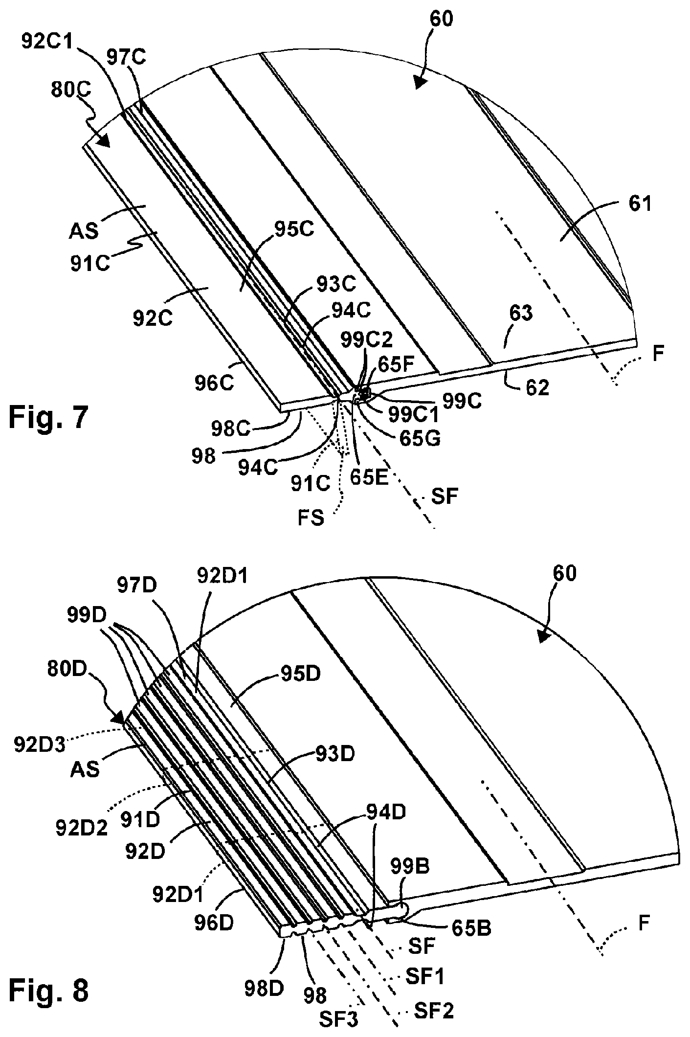 Patent US12365081 Figure 4 – Guide rail for guiding a hand-held power tool