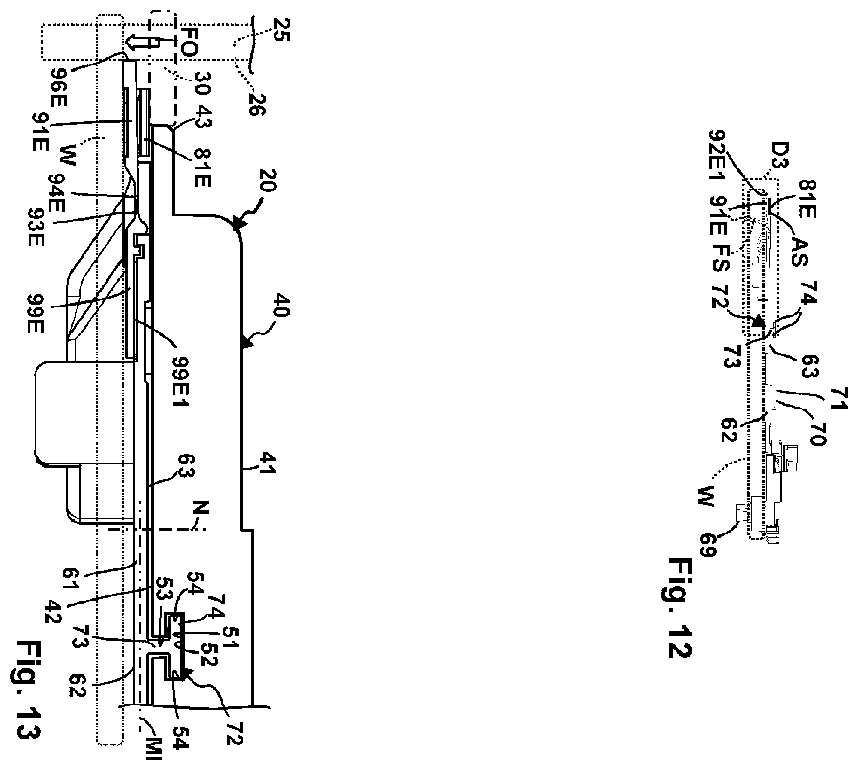 Patent US12365081 Figure 6 – Guide rail for guiding a hand-held power tool