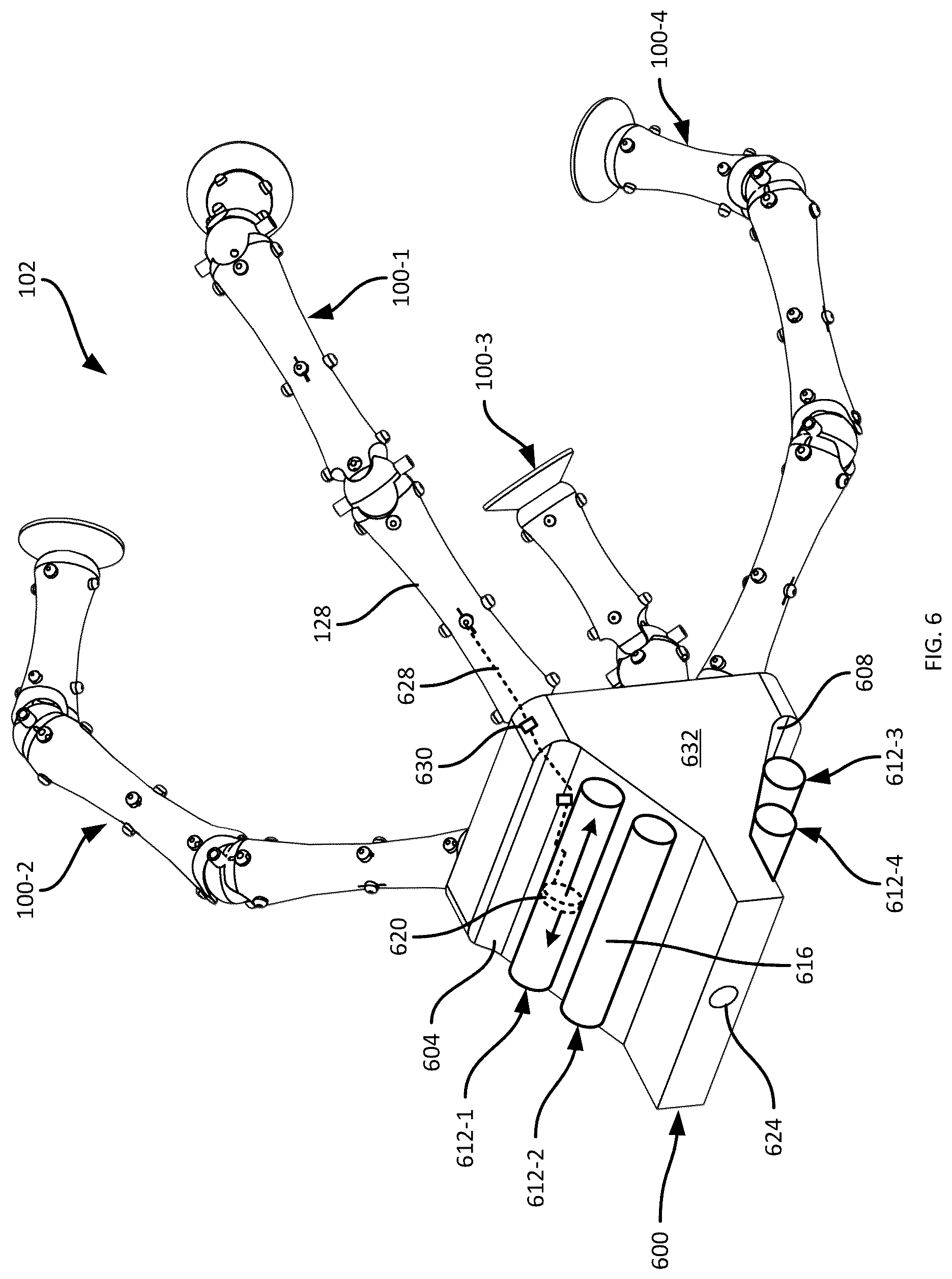Patent US12365083 Figure 6 – Shape-memory effector systems