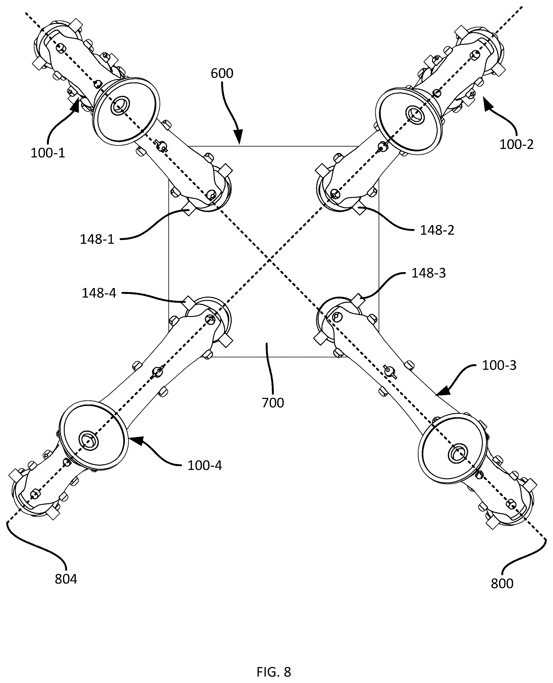 Patent US12365083 Figure 8 – Shape-memory effector systems