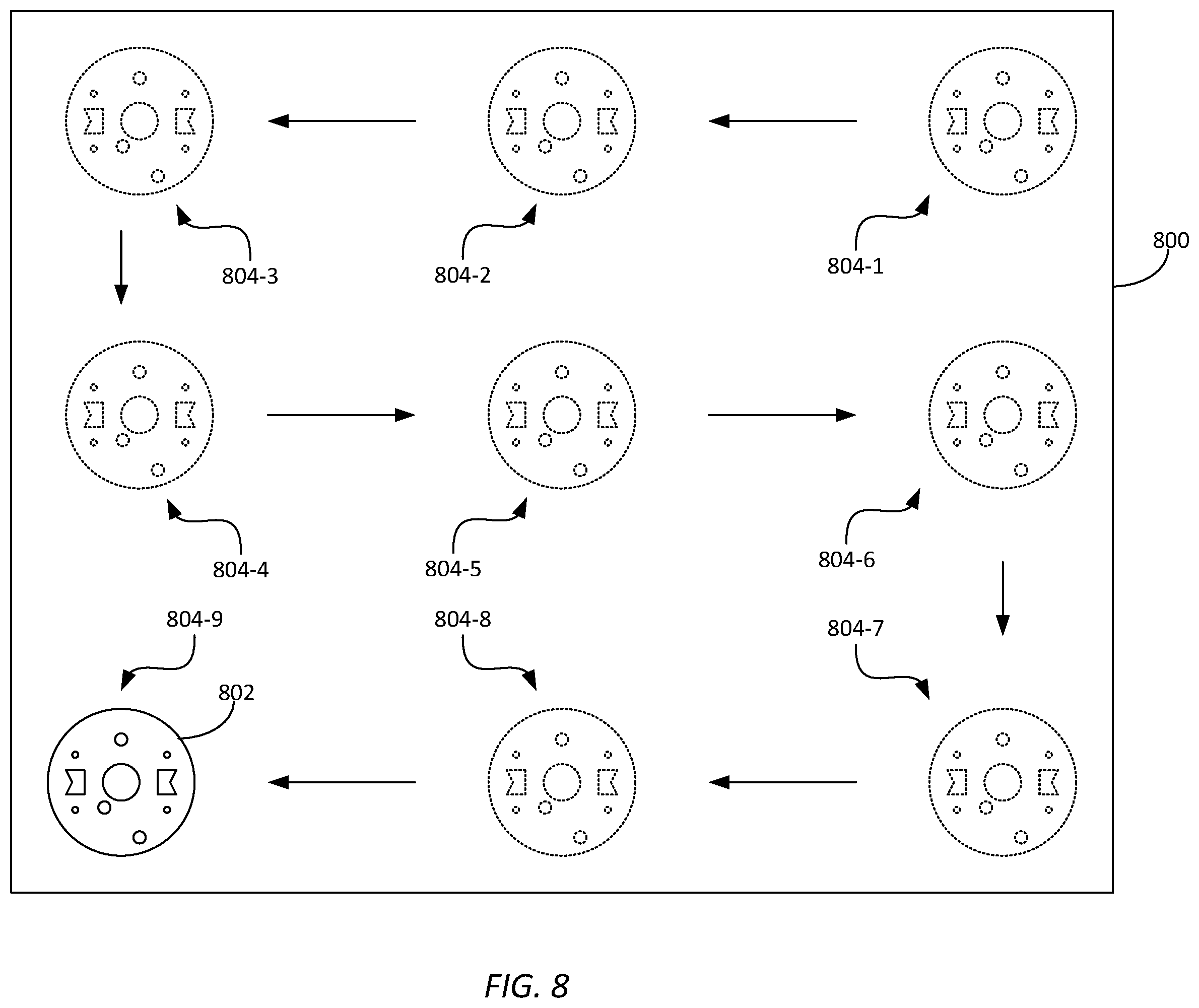 Patent US12365092 Figure 7 – Optical registration in a computer-aided system