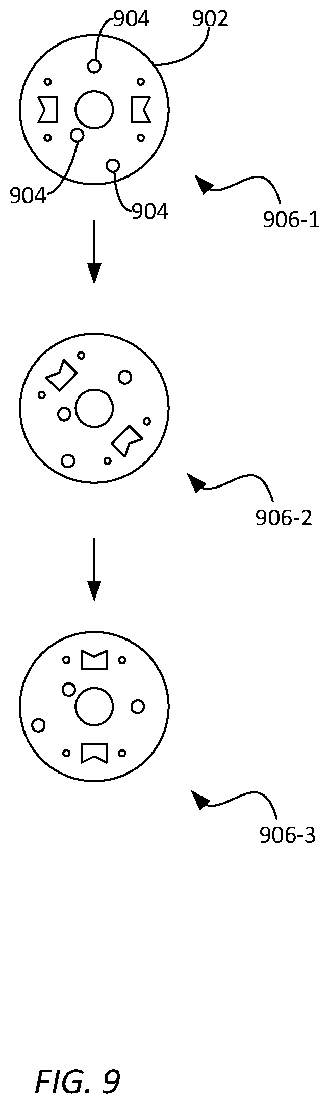 Patent US12365092 Figure 8 – Optical registration in a computer-aided system