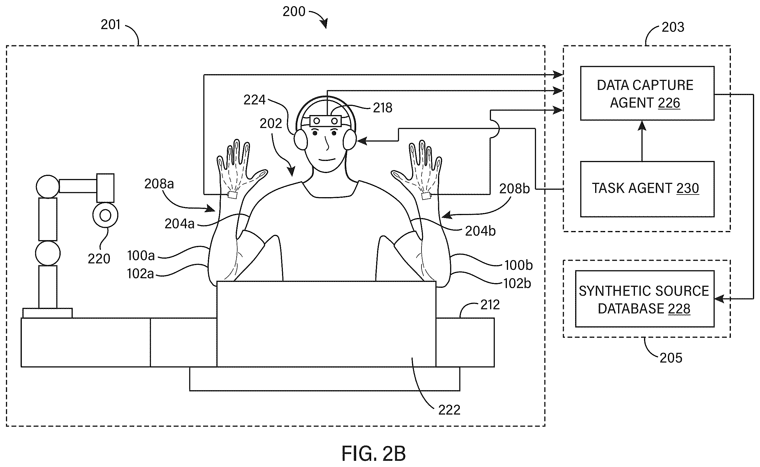 Patent US12365093 Figure 3 – Synthetic robot data generation and model training with the synthetic robot data