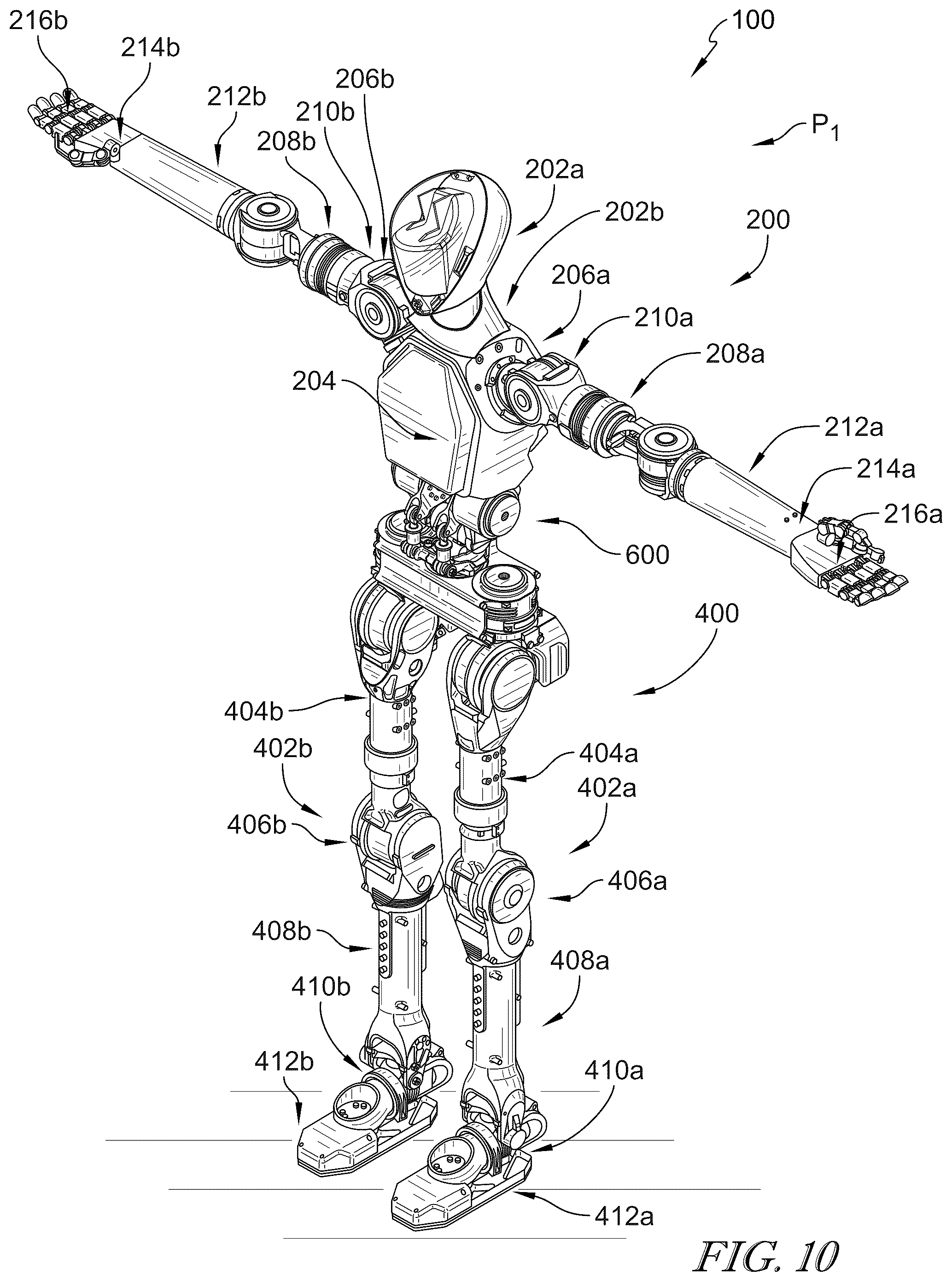 Patent US12365094 Figure 13 – Head and neck assembly for a humanoid robot