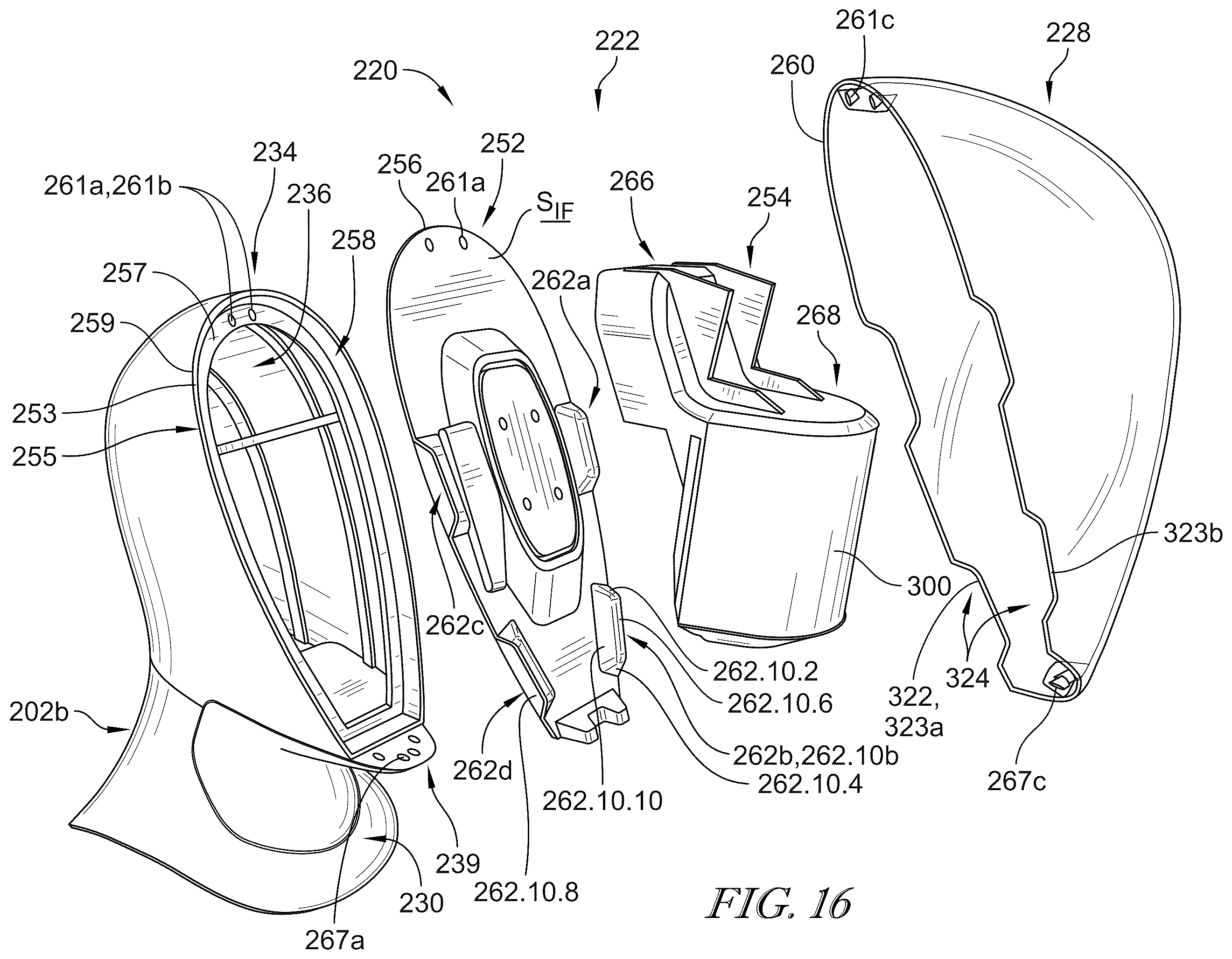 Patent US12365094 Figure 19 – Head and neck assembly for a humanoid robot