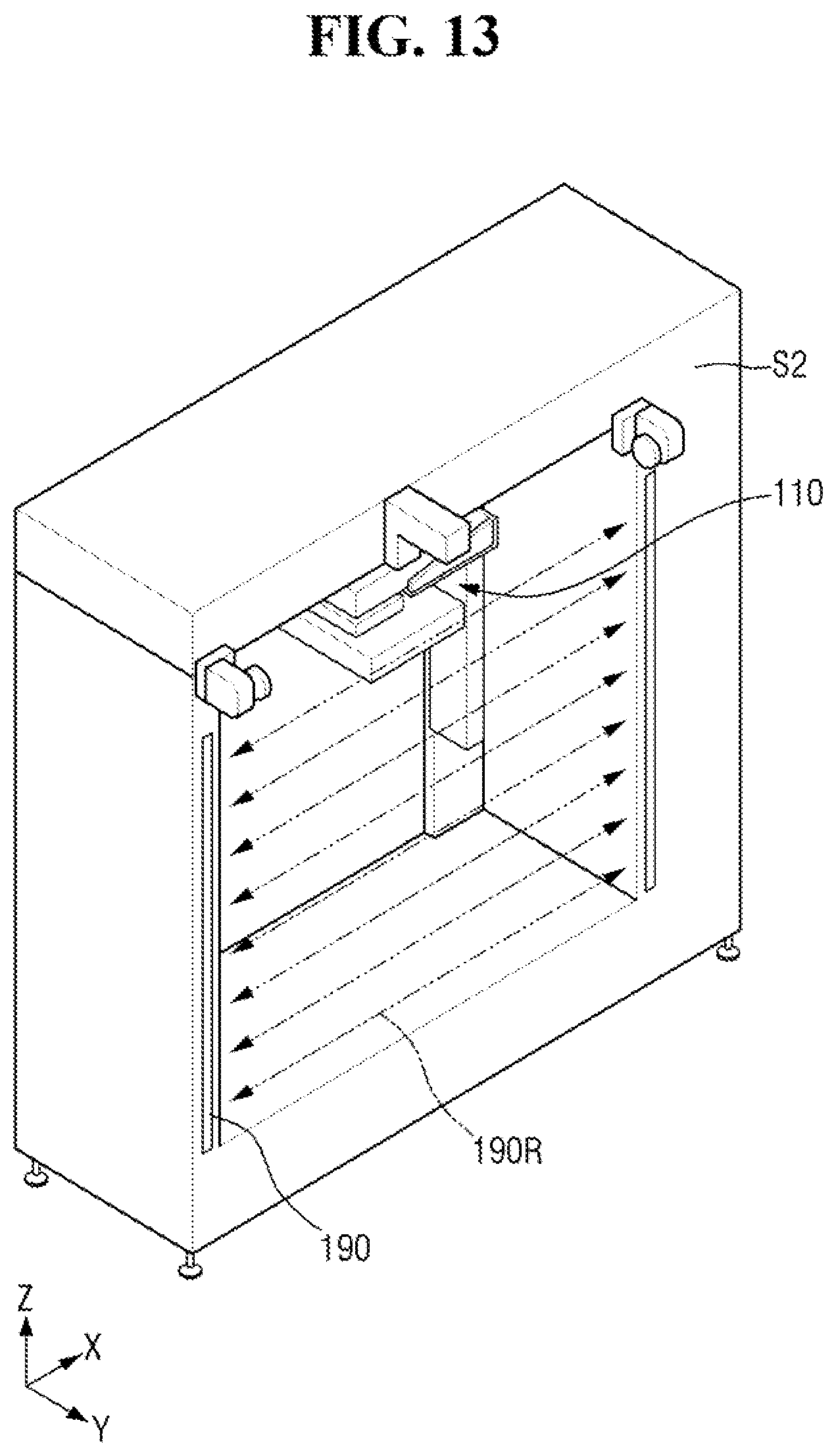 Patent US12365095 Figure 13 – Loader device and substrate transport system