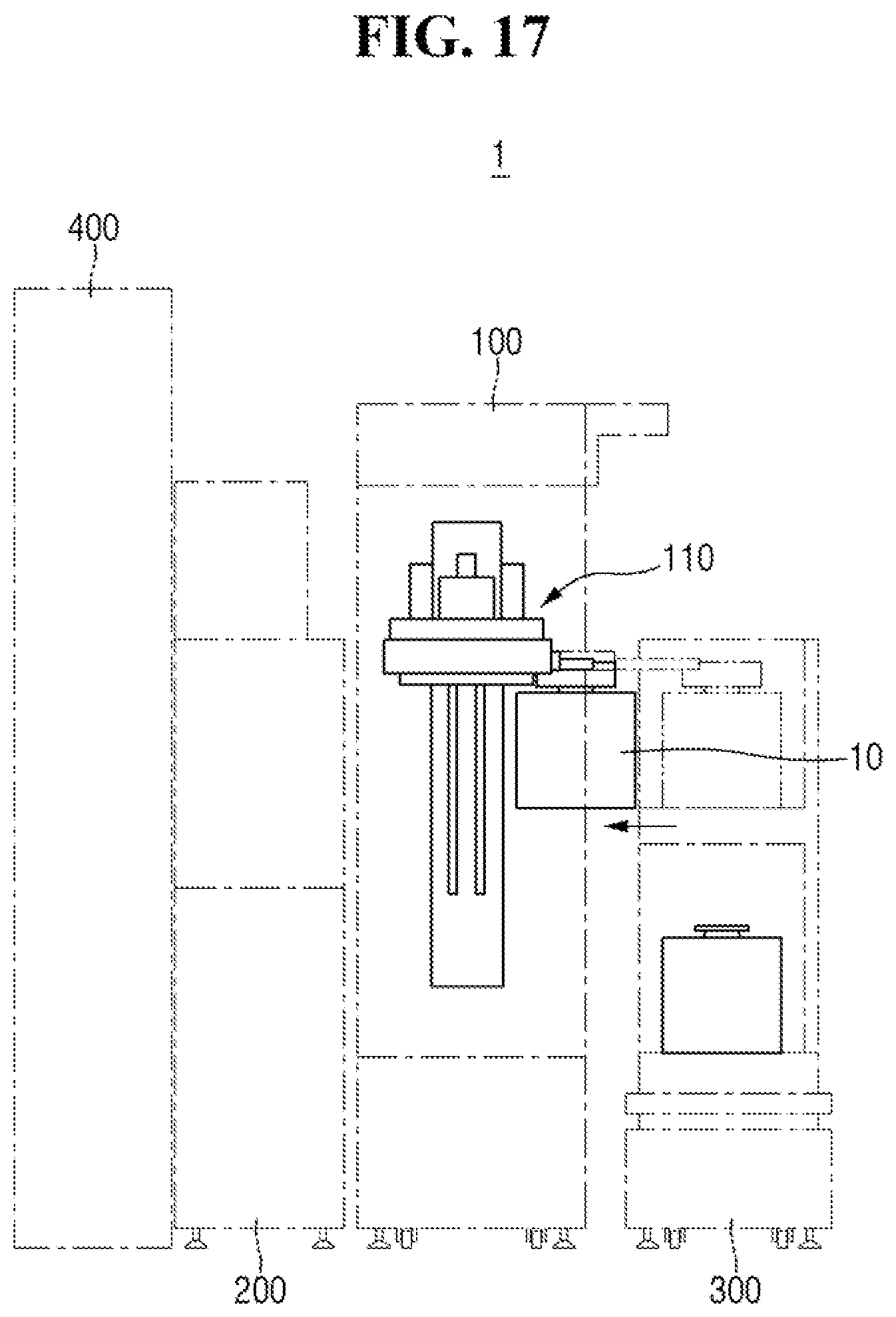 Patent US12365095 Figure 17 – Loader device and substrate transport system