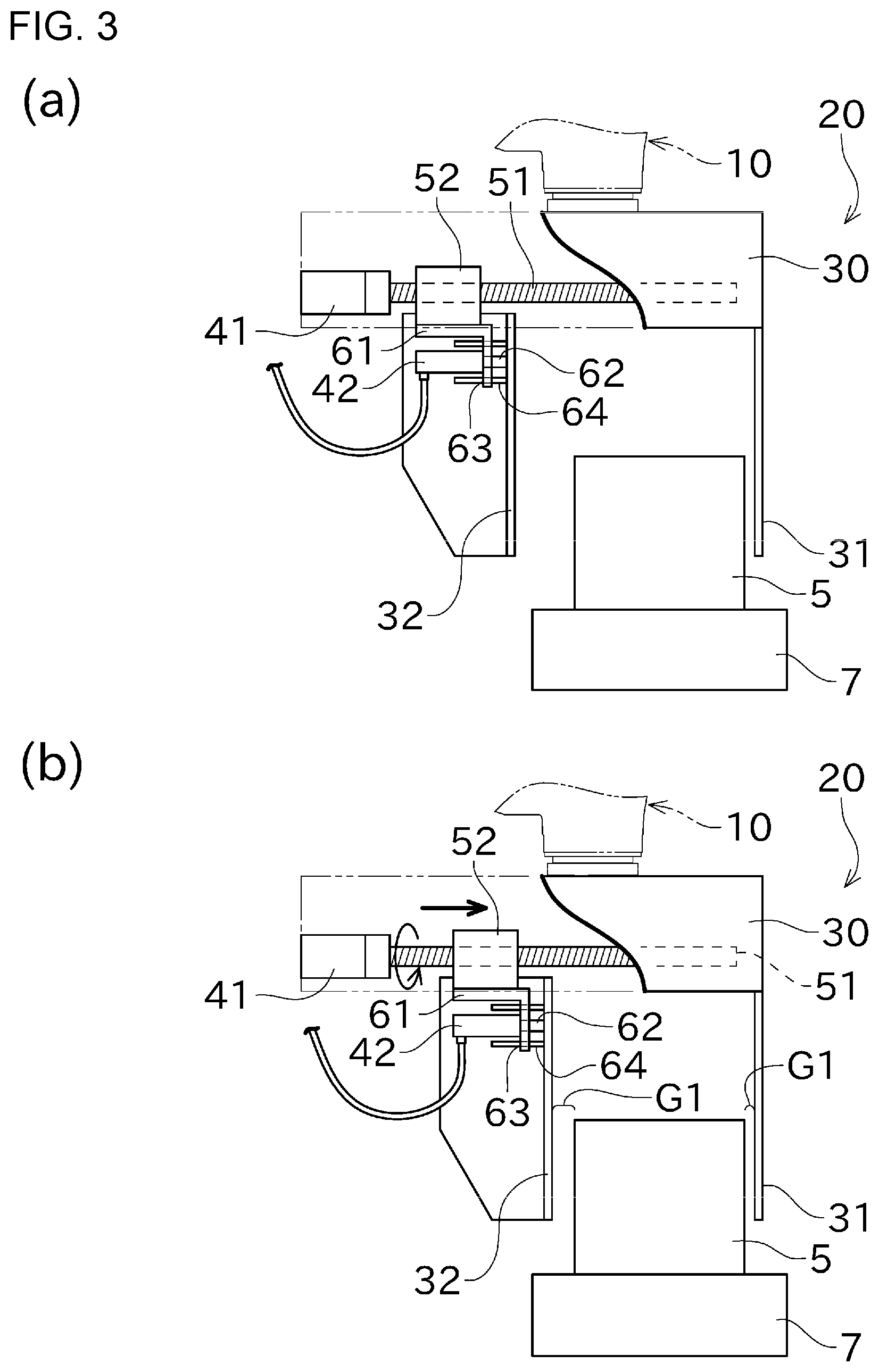 Patent US12365097 Figure 3 – Loading robot hand, robot, and article holding method