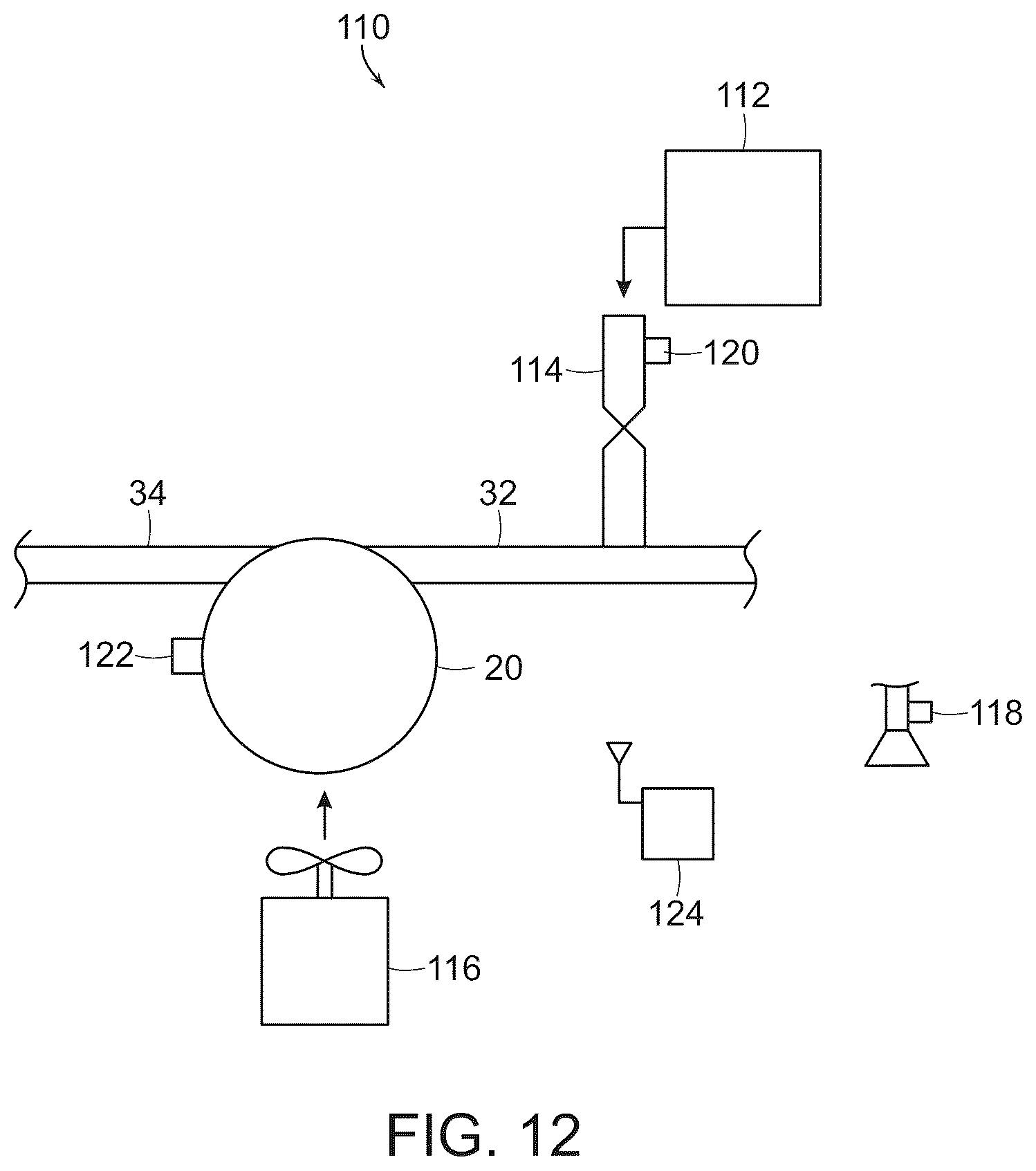Patent US12365100 Figure 11 – Systems and methods for providing dynamic vacuum pressure at an end effector using a single vacuum source