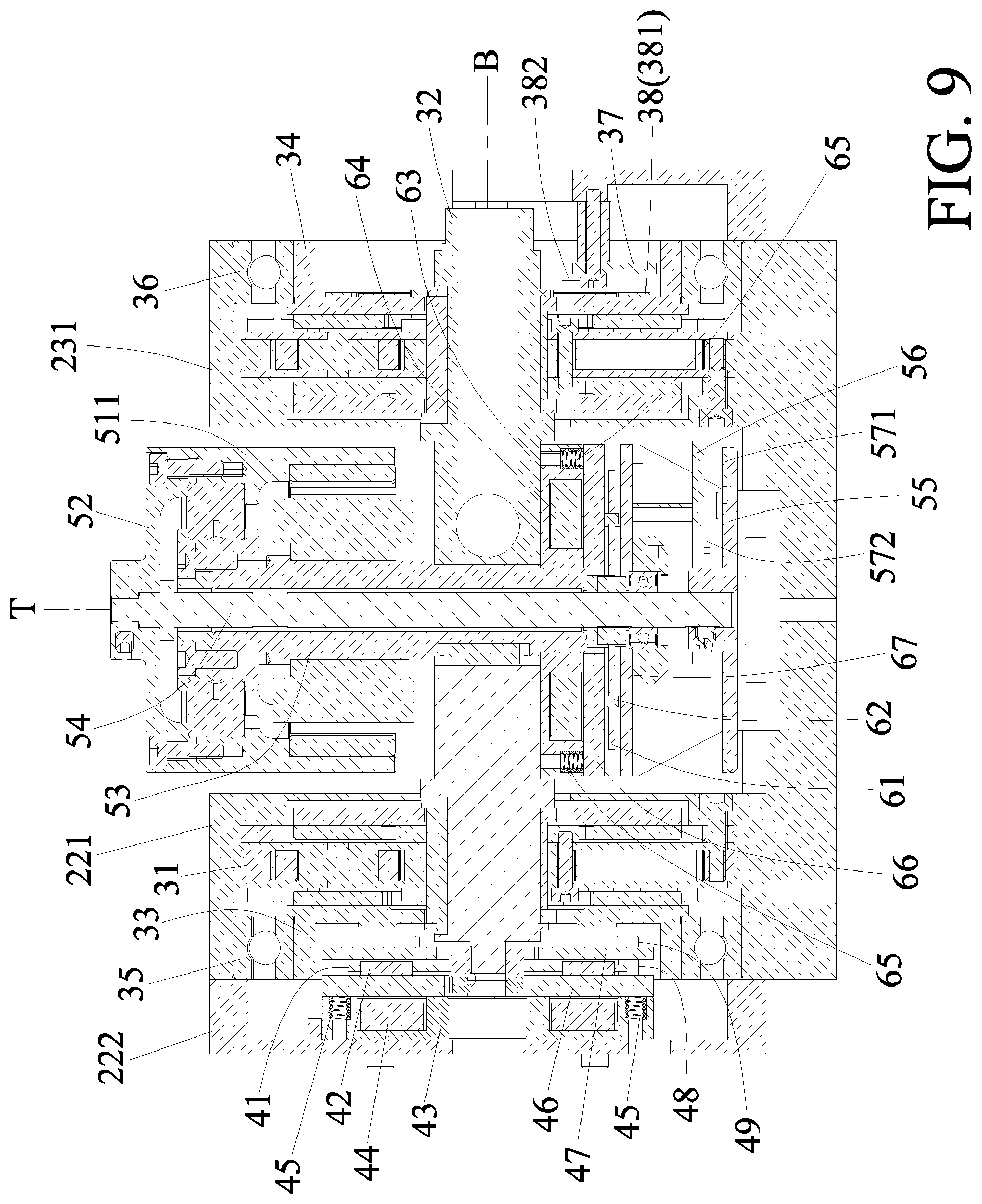 Patent US12365101 Figure 9 – Wrist mechanism for a mechanical arm