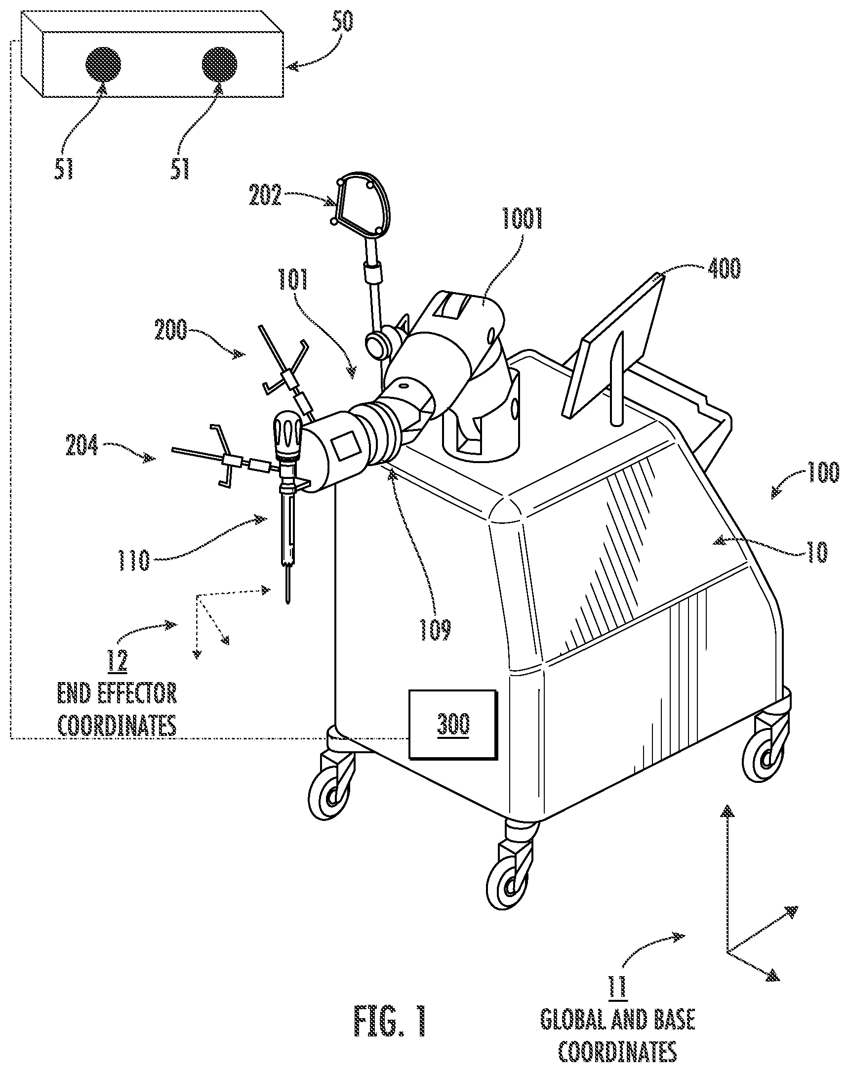 Patent US12365102 Figure 1 – High accuracy molded navigation arrays, systems, and methods
