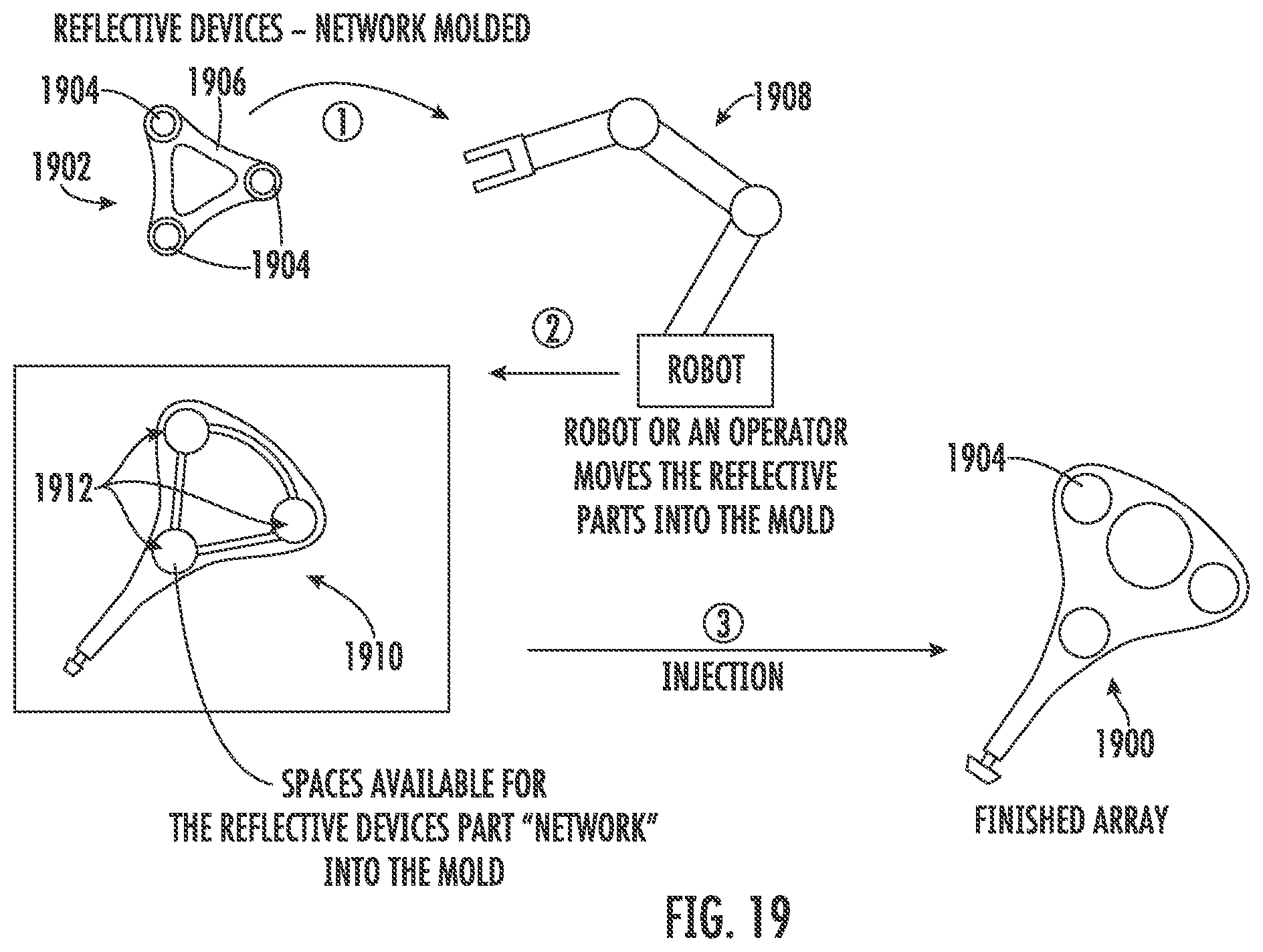 Patent US12365102 Figure 15 – High accuracy molded navigation arrays, systems, and methods
