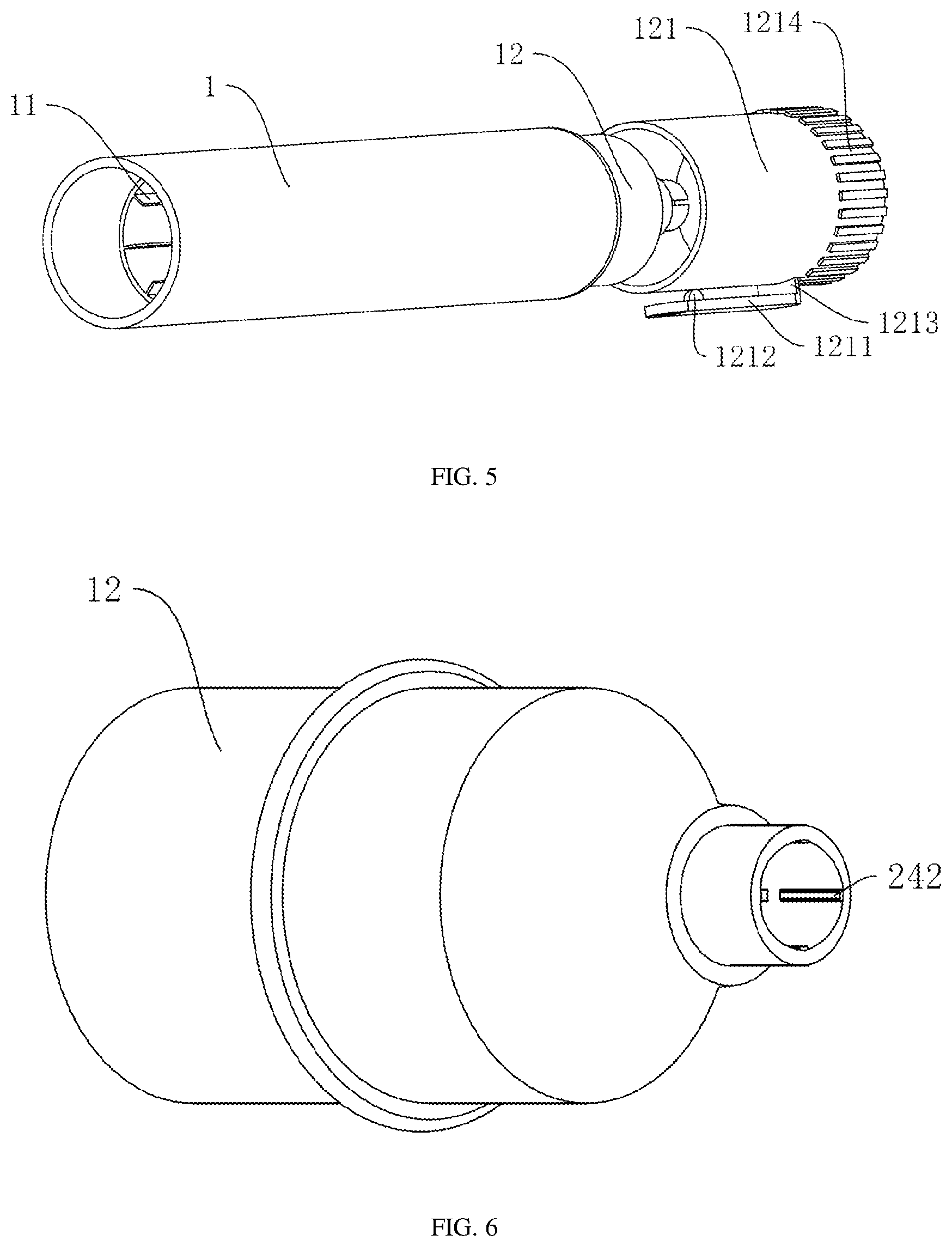 Patent US12365105 Figure 3 – Marking pen with unpacking knife