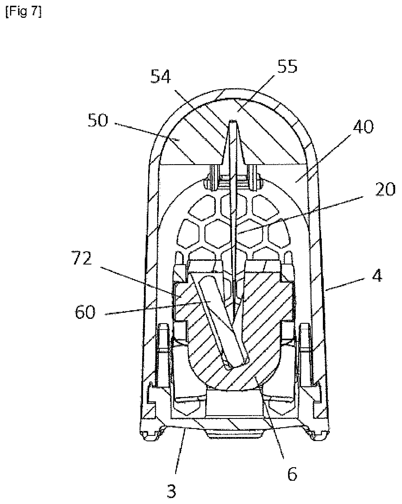 Patent US12365106 Figure 4 – Combination of a sheath and a knife