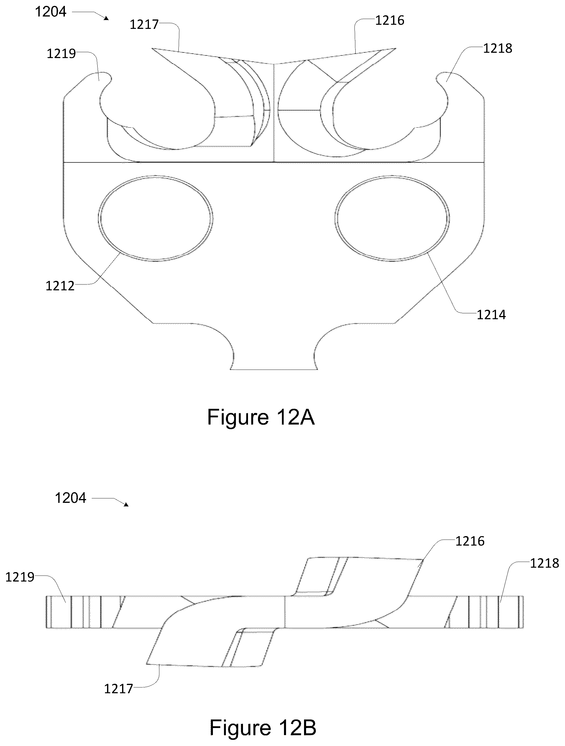 Patent US12365109 Figure 18 – Saw chain link with one or more oversized rivet holes