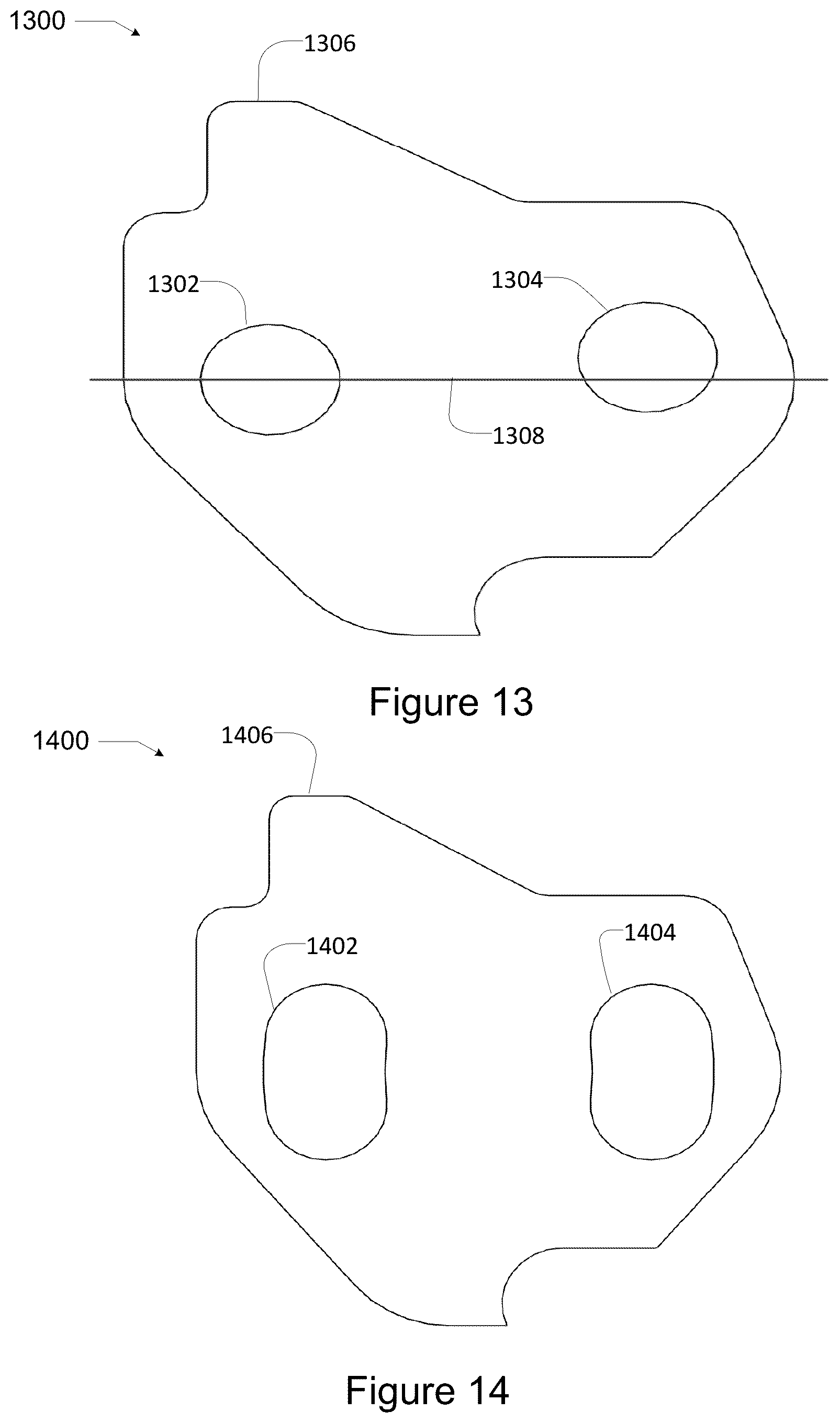 Patent US12365109 Figure 19 – Saw chain link with one or more oversized rivet holes
