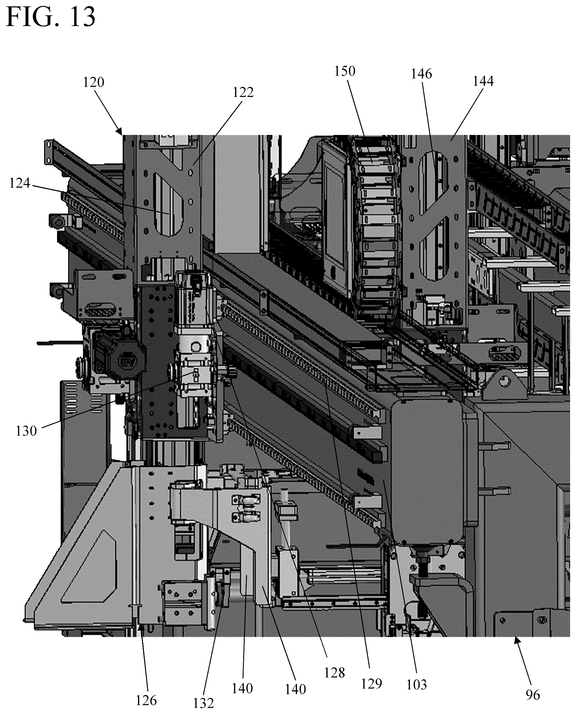 Patent US12365110 Figure 13 – Automated wall frame assembly system