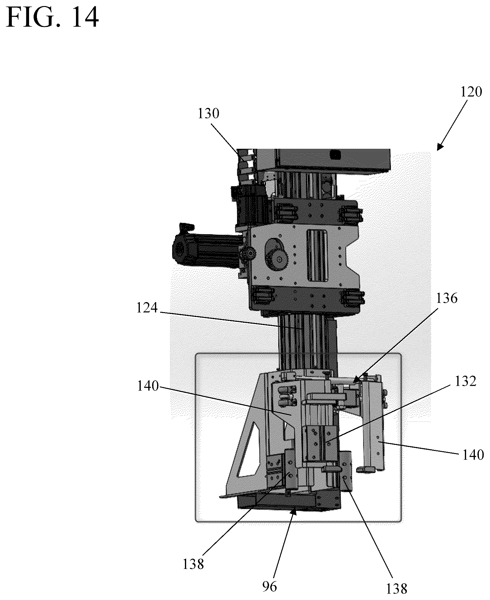 Patent US12365110 Figure 14 – Automated wall frame assembly system