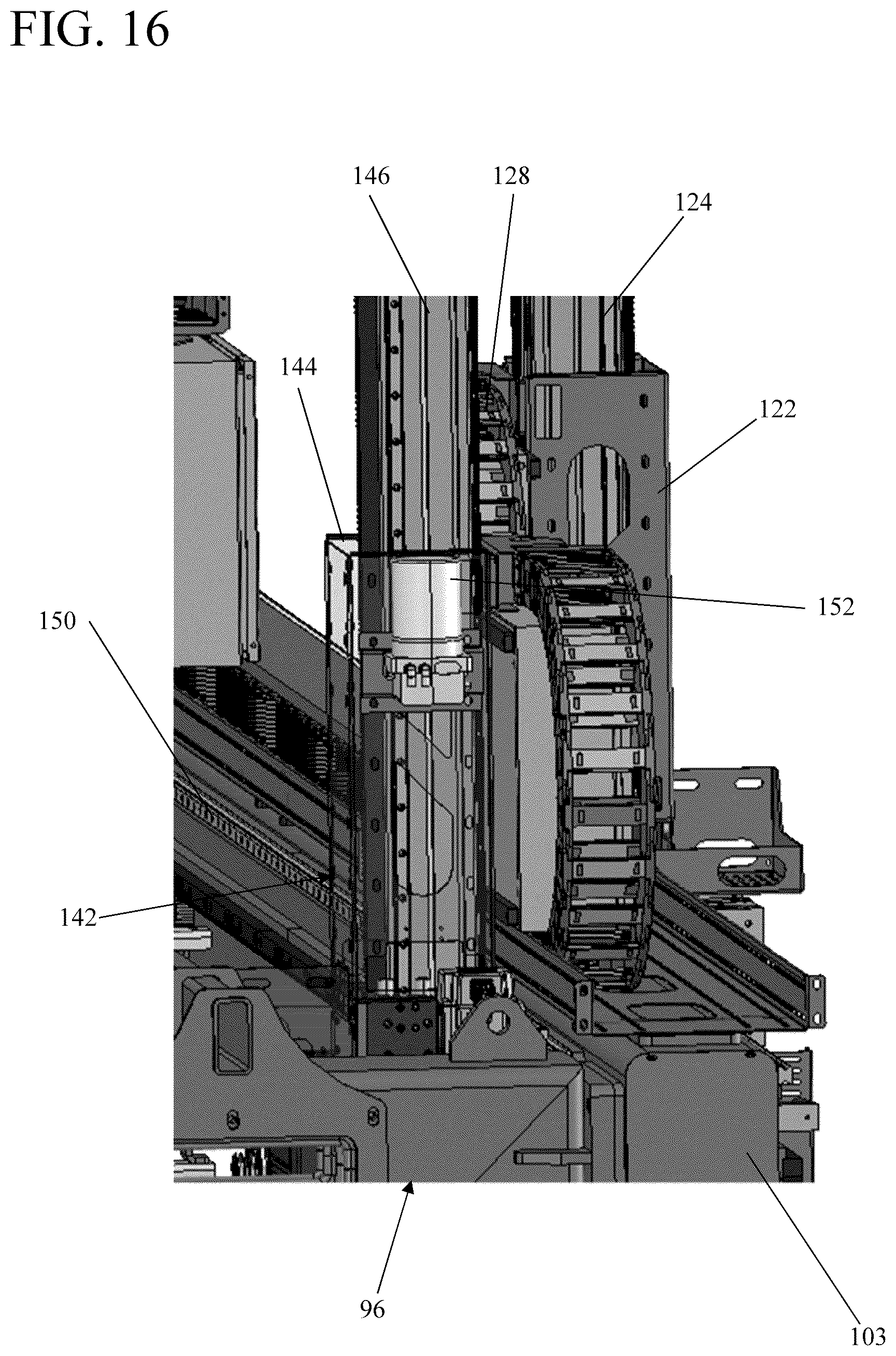 Patent US12365110 Figure 16 – Automated wall frame assembly system