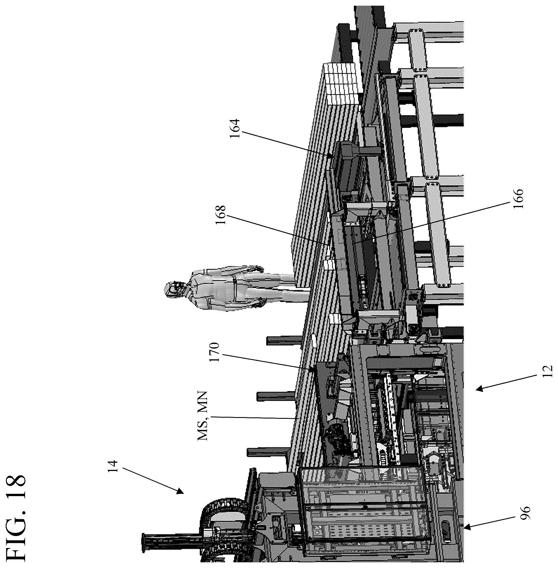 Patent US12365110 Figure 18 – Automated wall frame assembly system