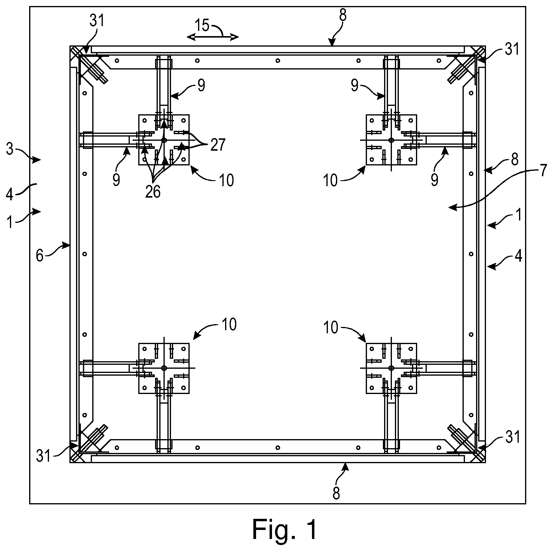 Patent US12365112 — Formwork — Figure 1
