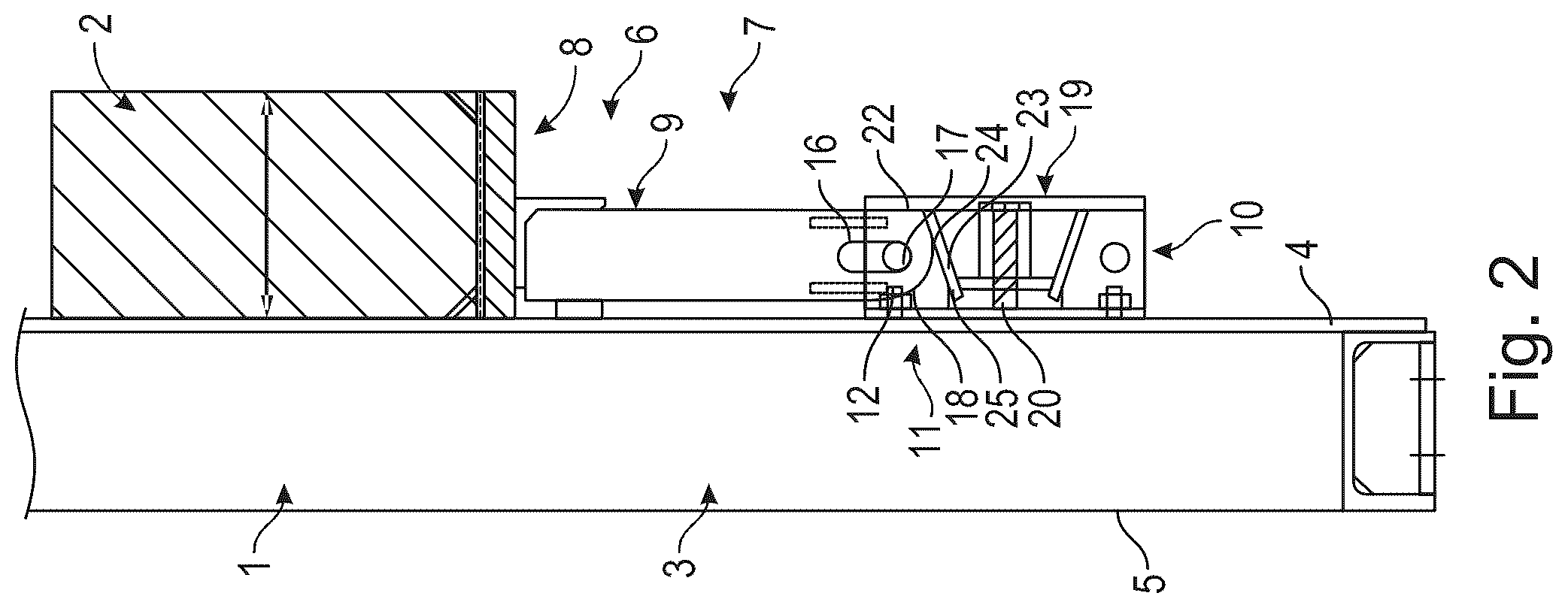Patent US12365112 Figure 2 – Formwork