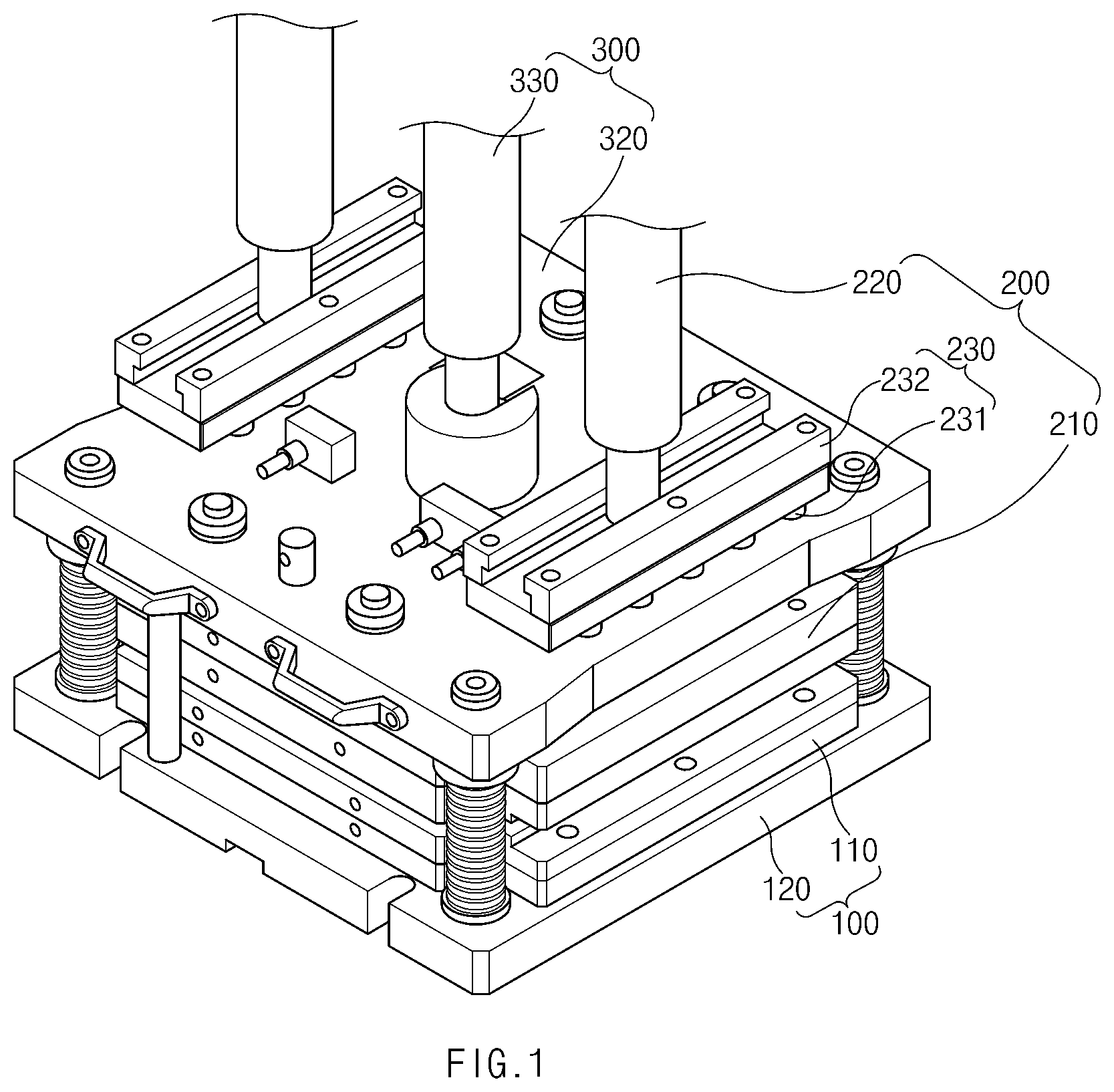 Patent US12365116 Figure 1 – Apparatus and method for molding pouch
