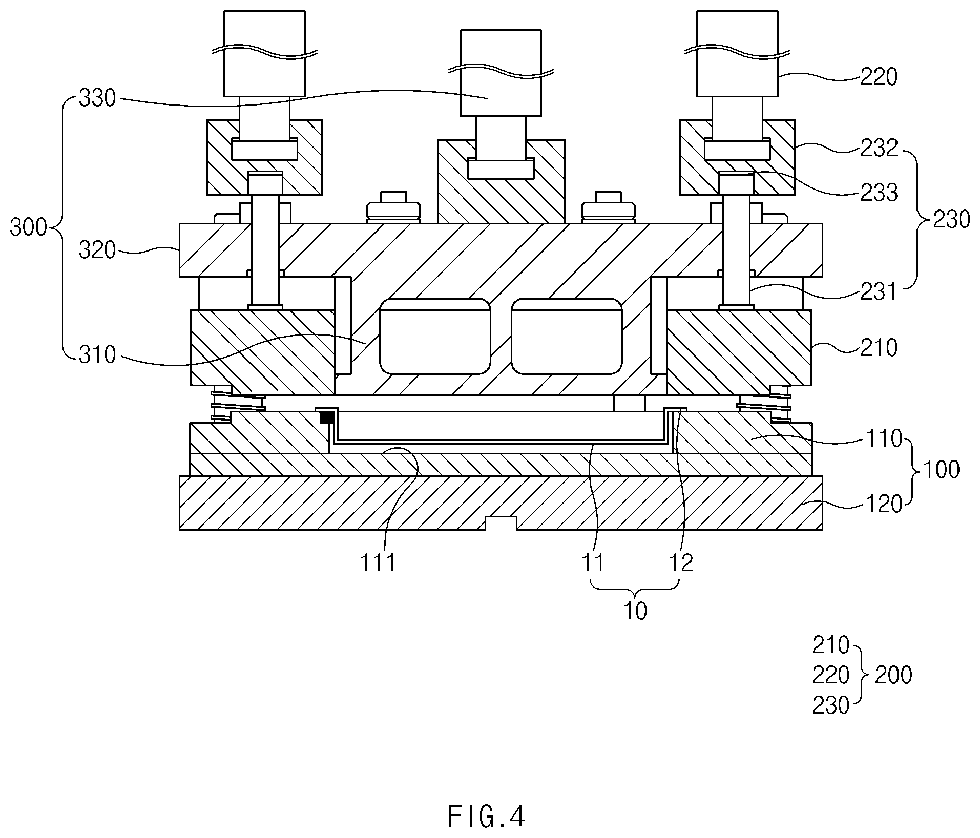 Patent US12365116 Figure 4 – Apparatus and method for molding pouch
